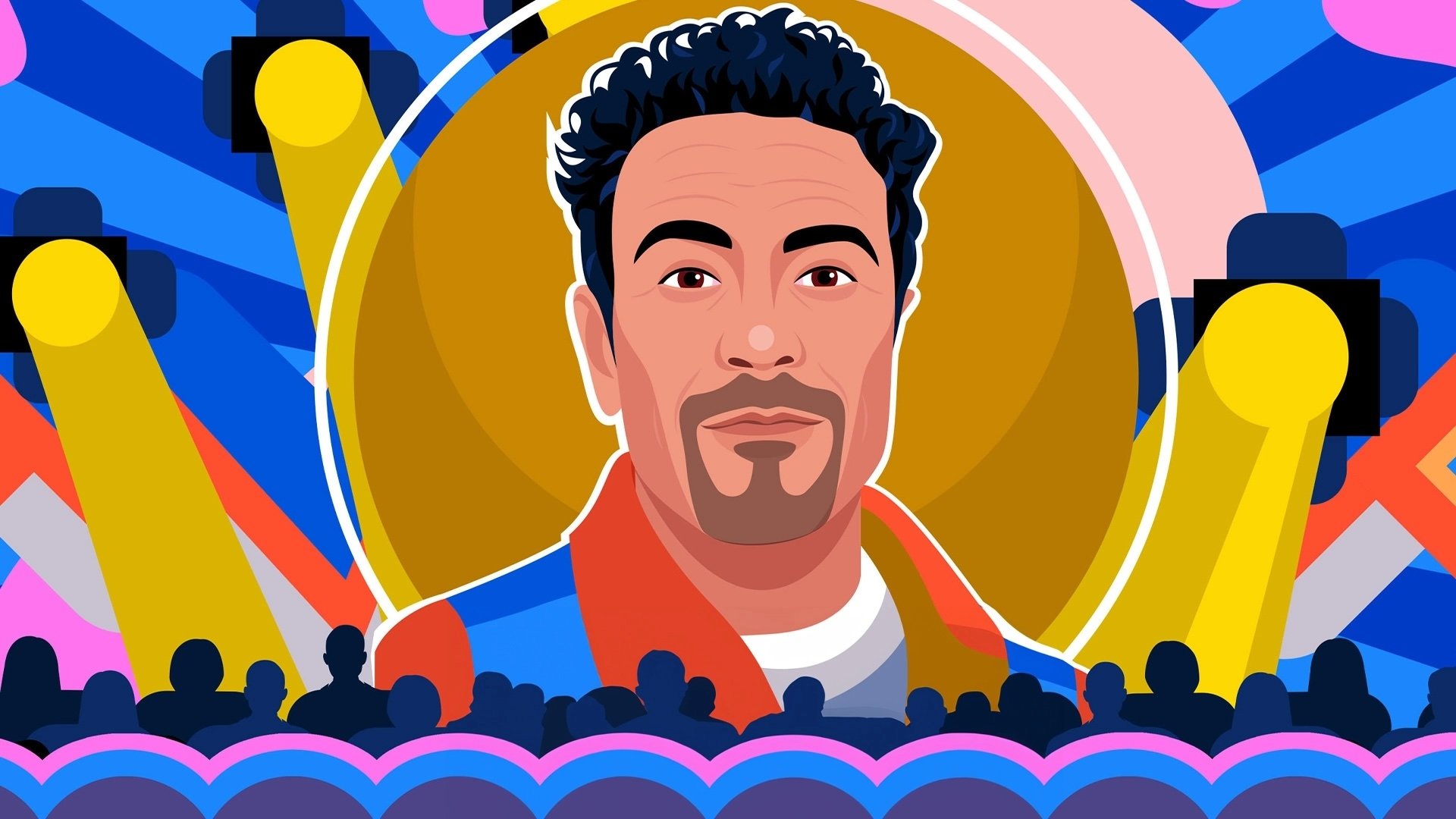 Yacine Belhousse : 2023 Background