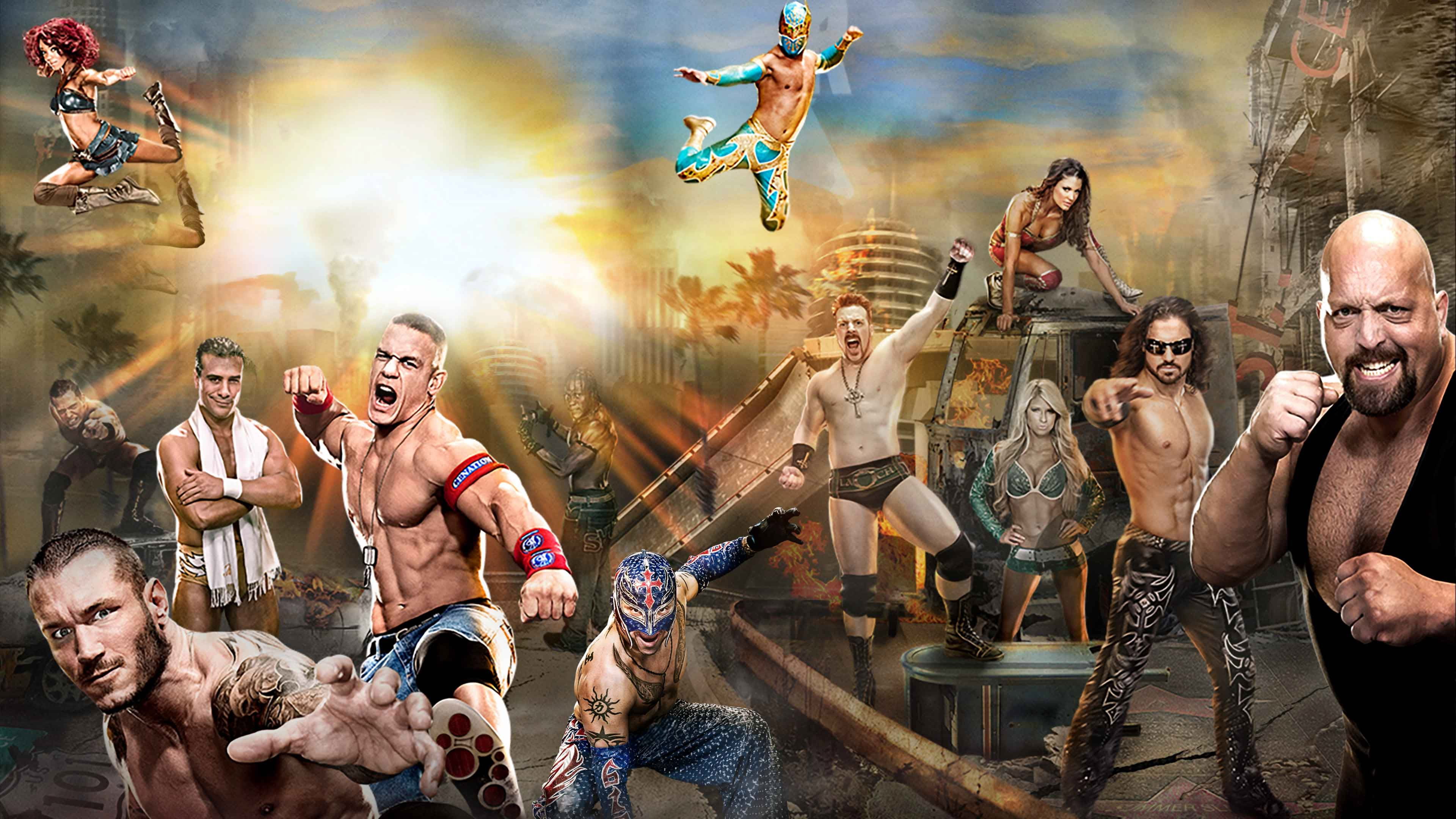 WWE SummerSlam 2011 Background