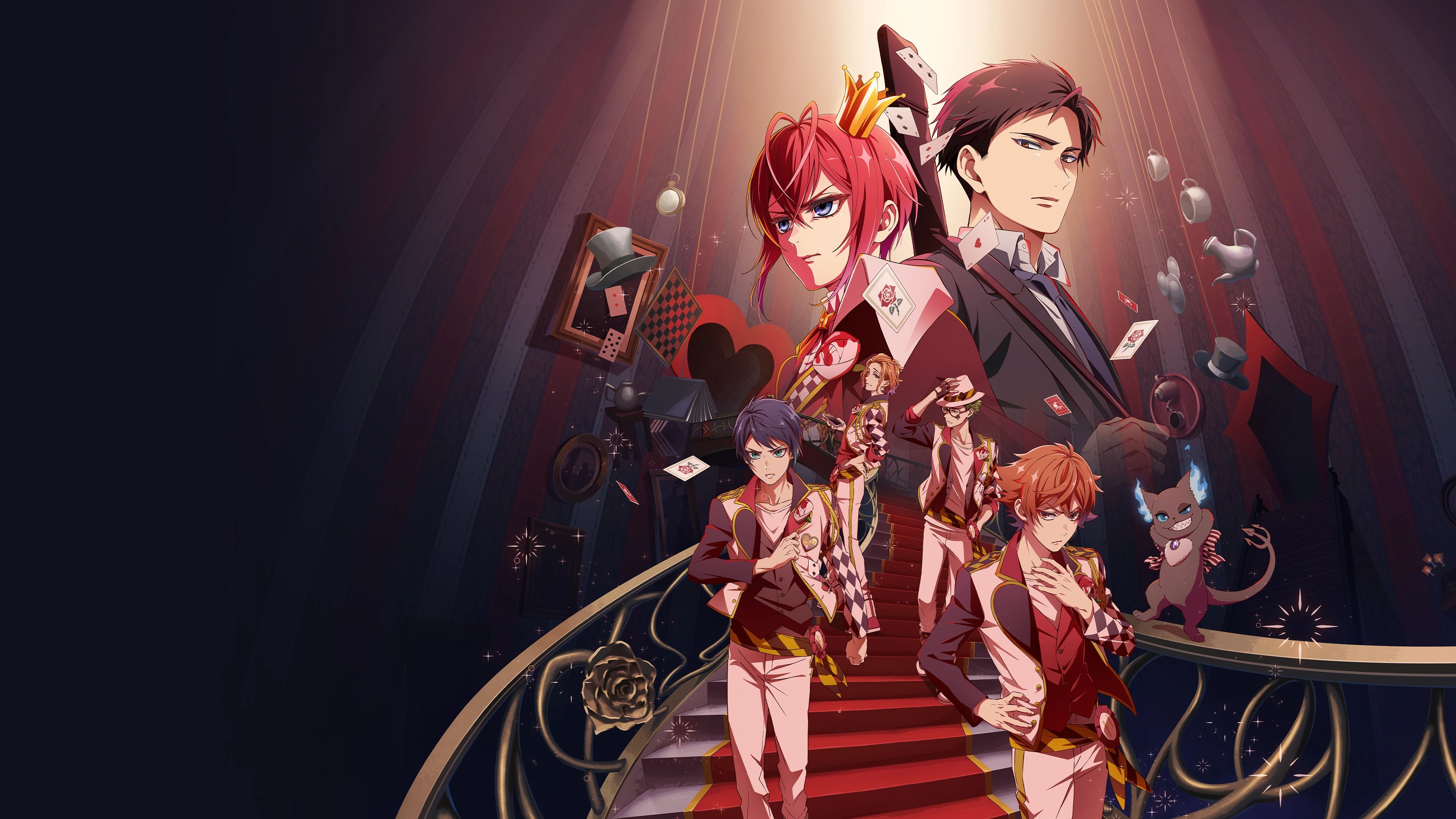 Disney Twisted-Wonderland: The Animation Background