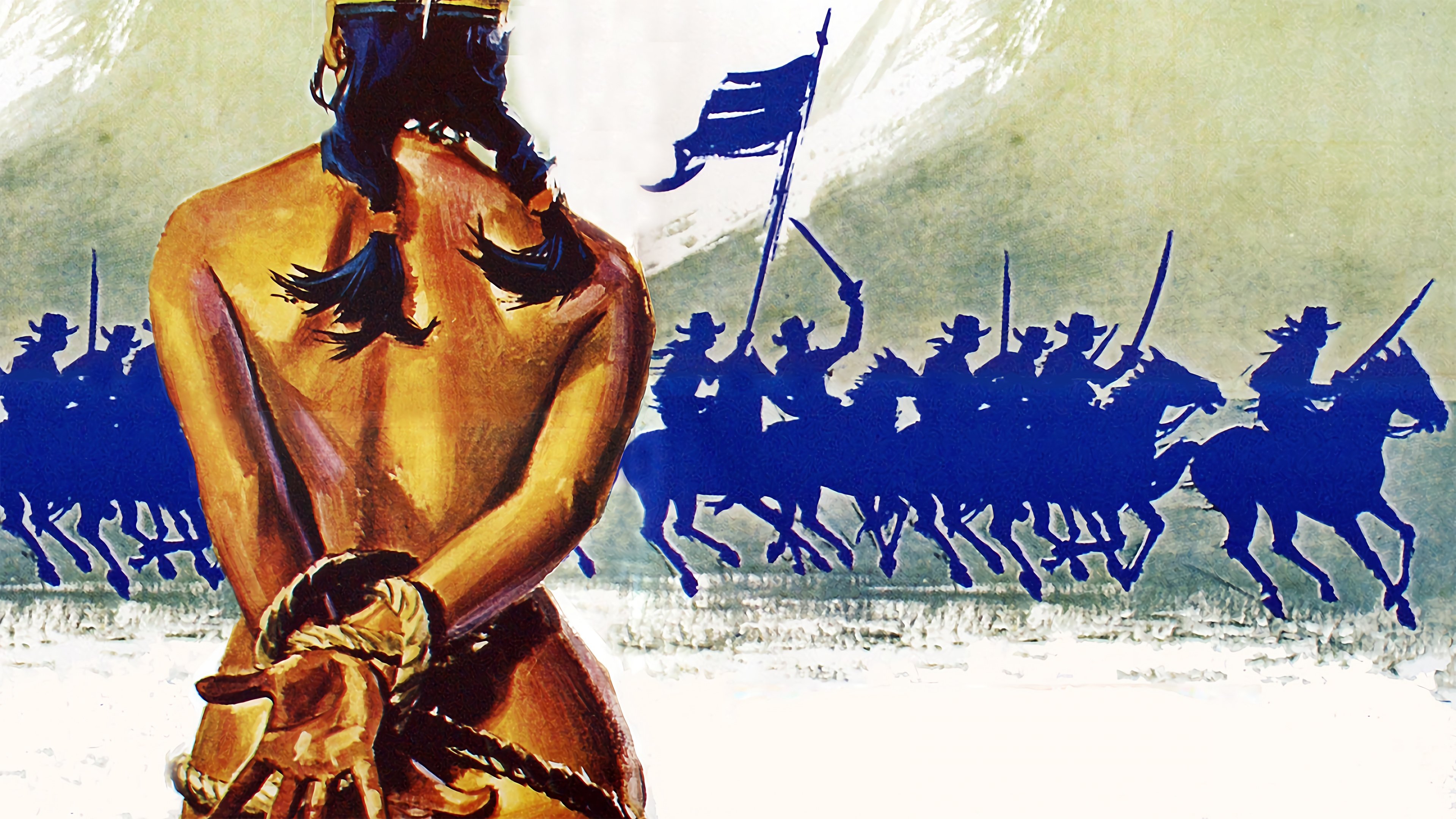 Soldier Blue Background