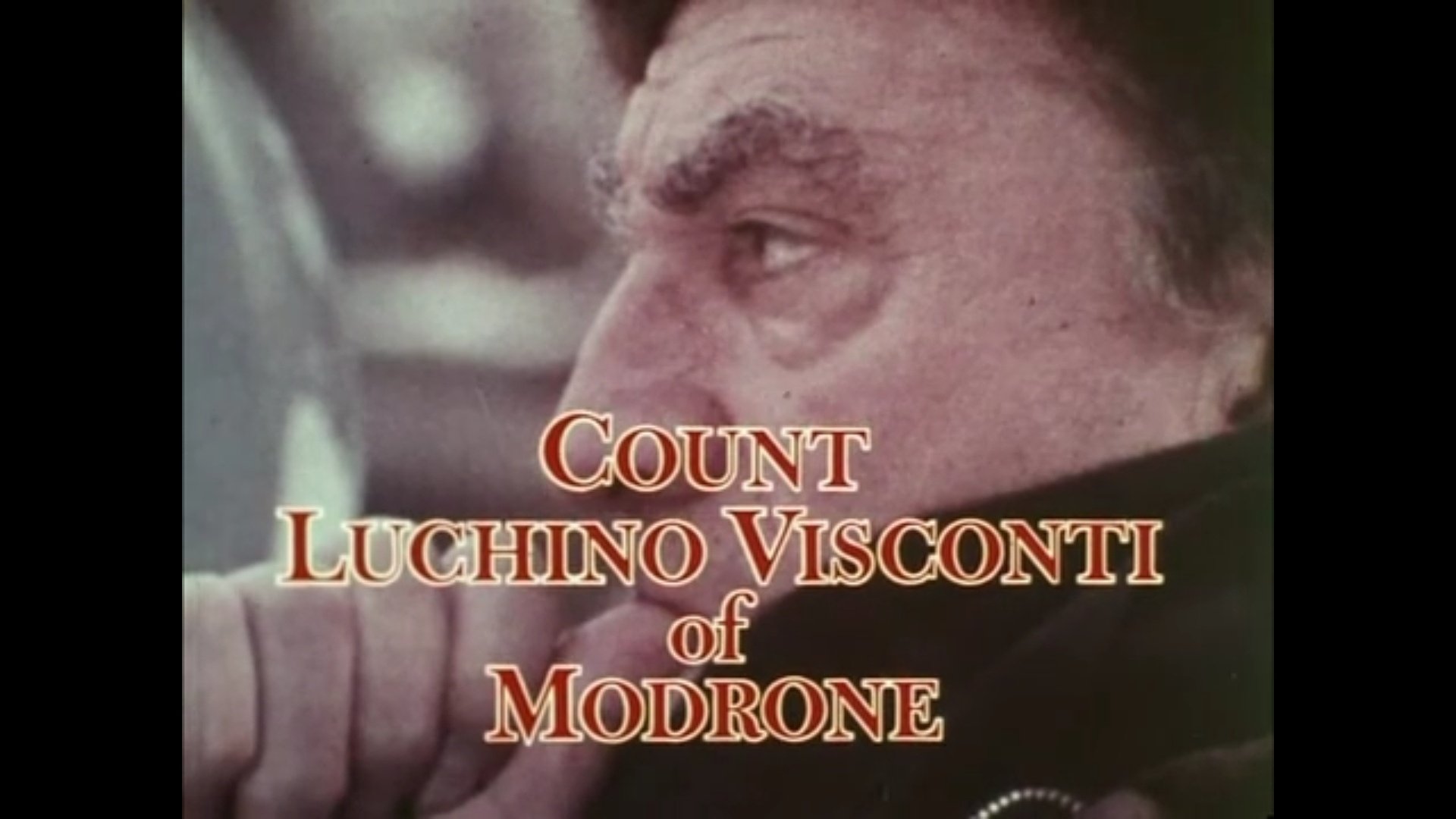 Bailey on Visconti Background