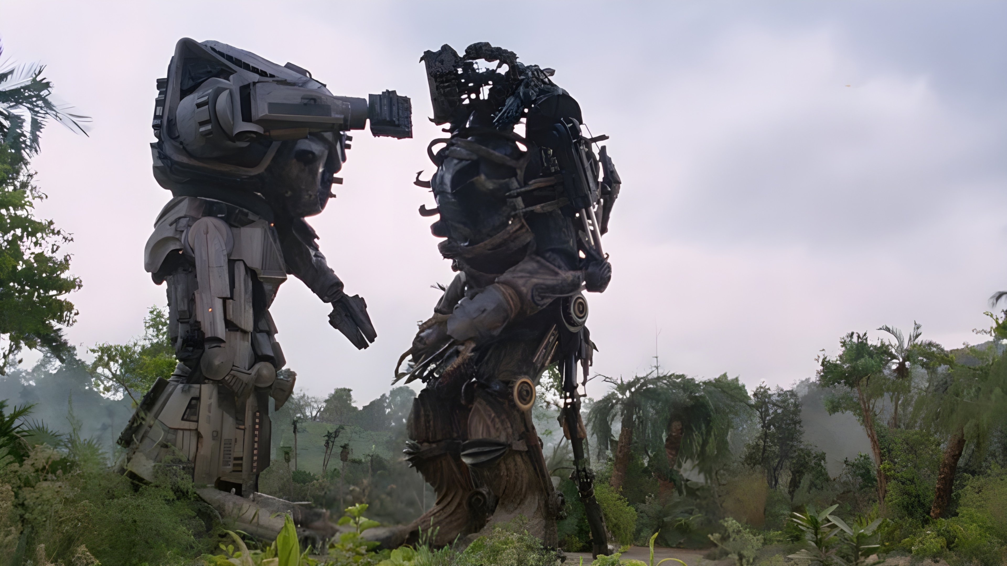 Robo Warriors Background