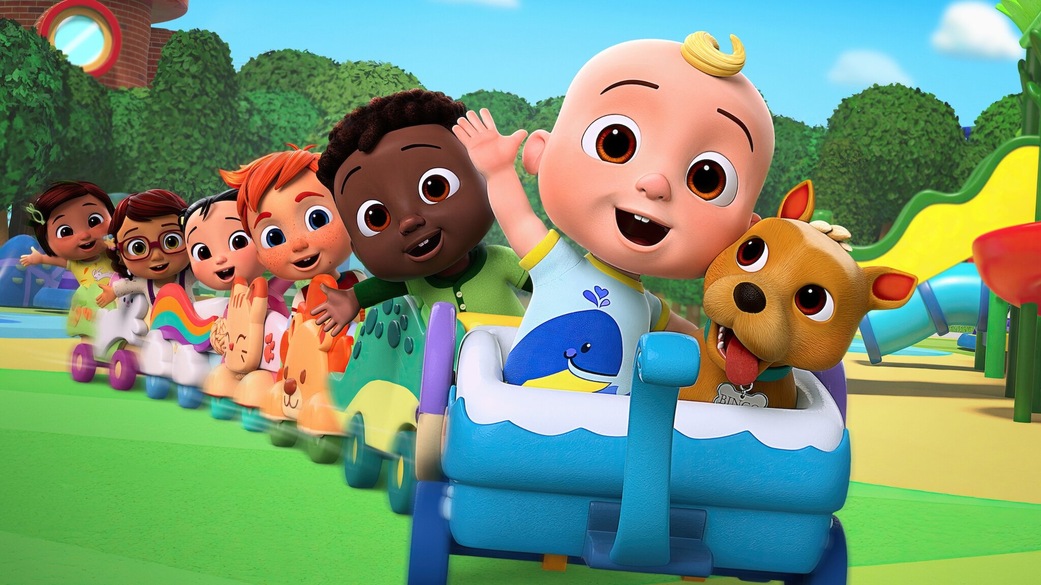 CoComelon Lane Background