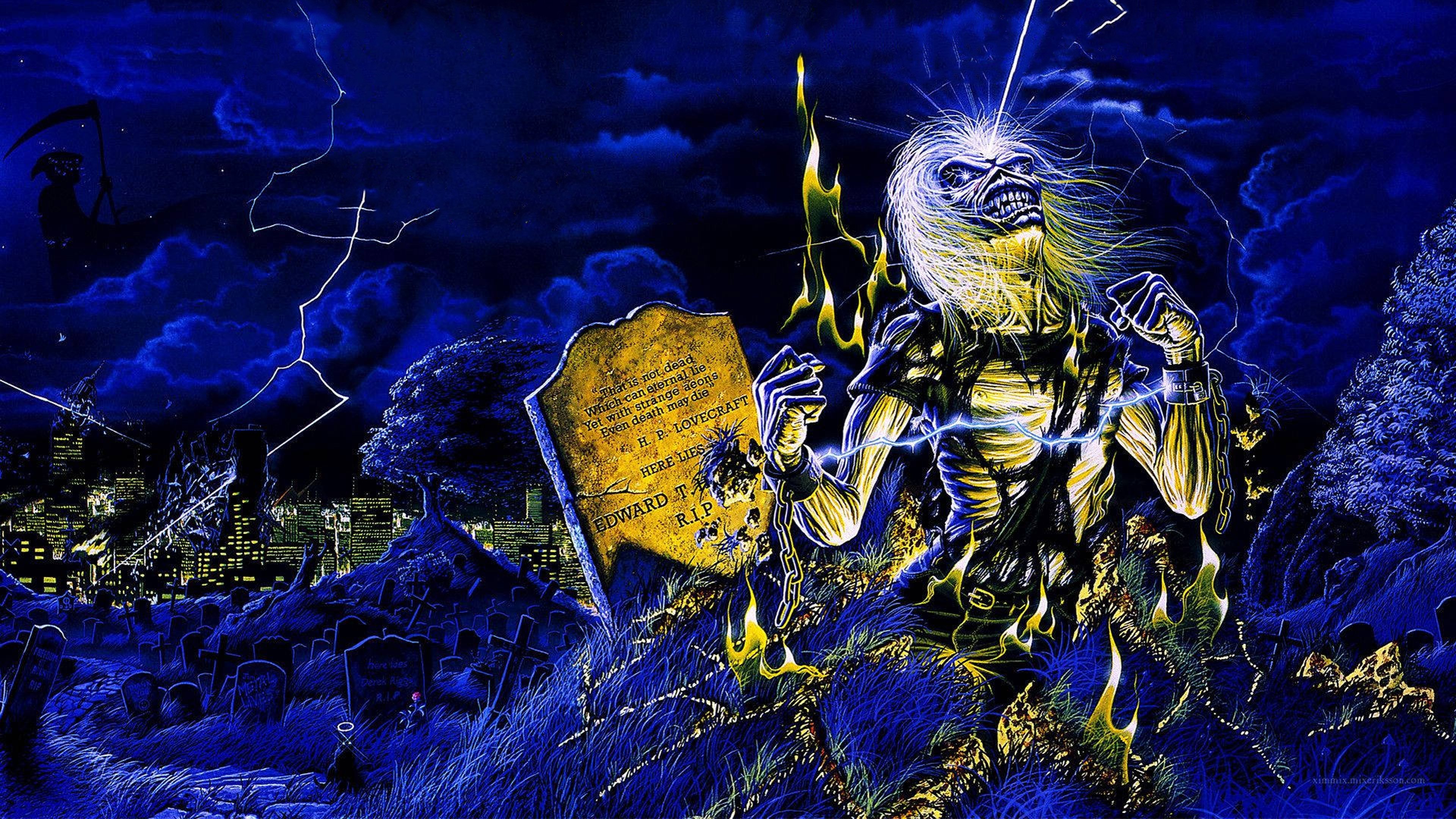 Iron Maiden: Live After Death Background