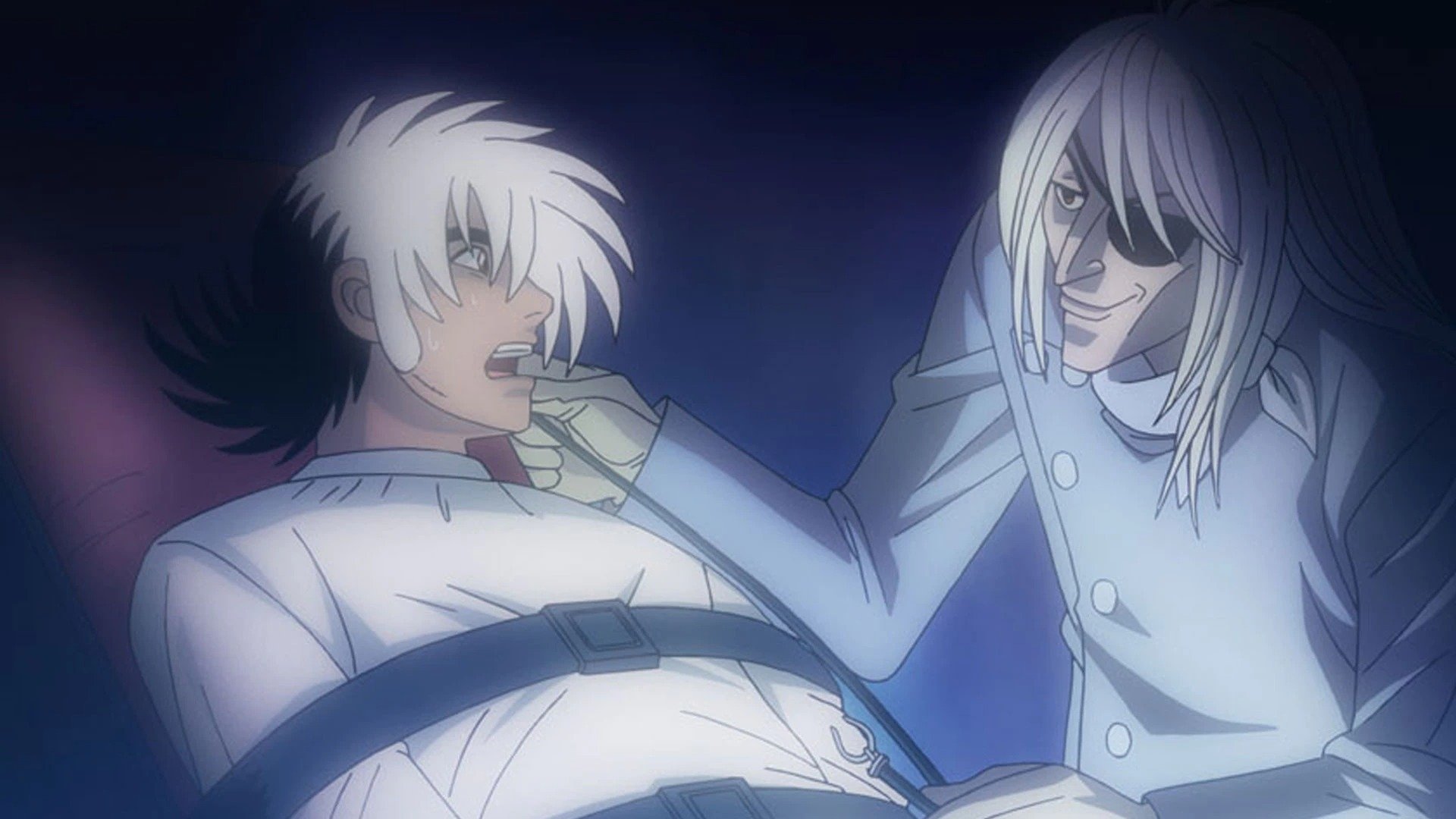 Black Jack: The Two Doctors in Black Background
