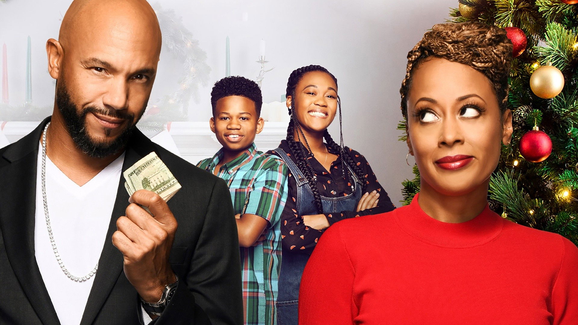 Coins for Christmas Background