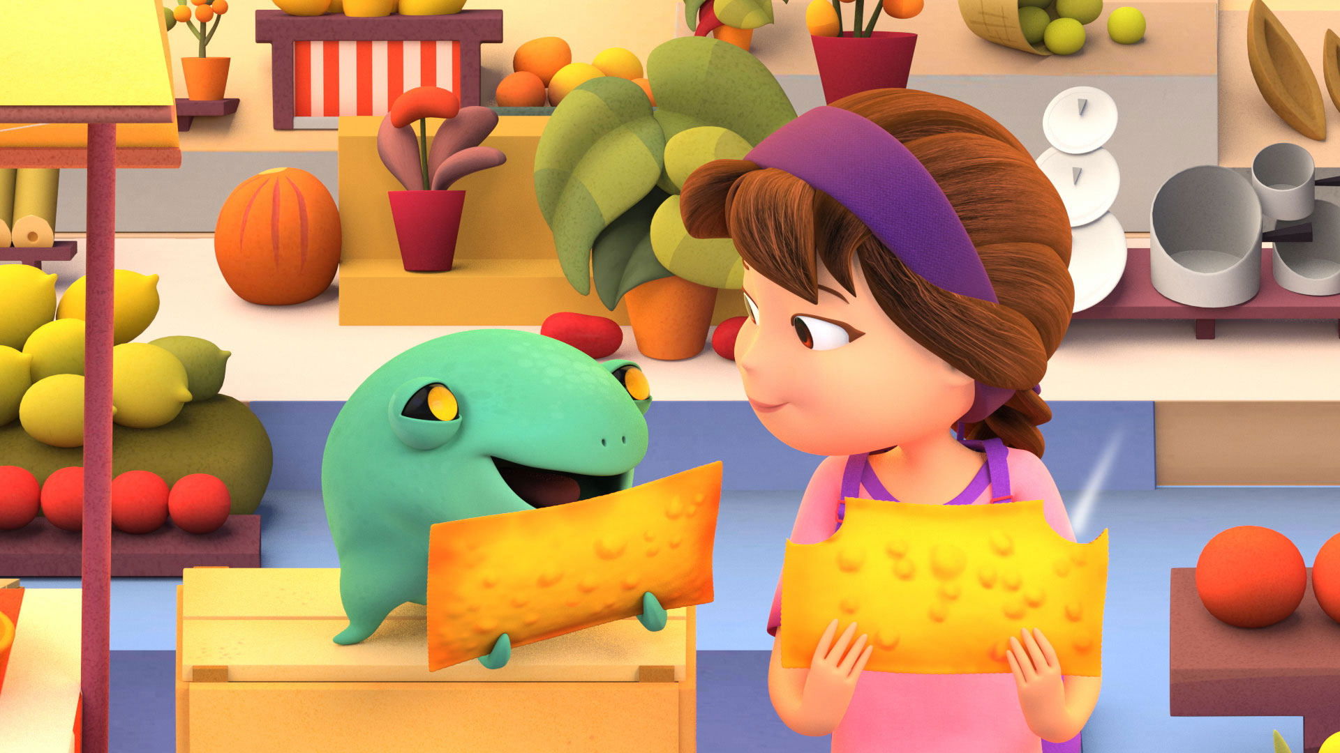 Journey with Tarsilinha Background