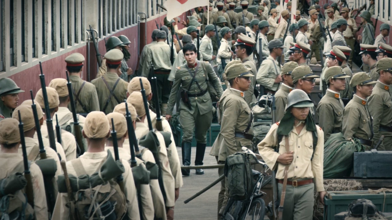 Sunset at Chaophraya Background