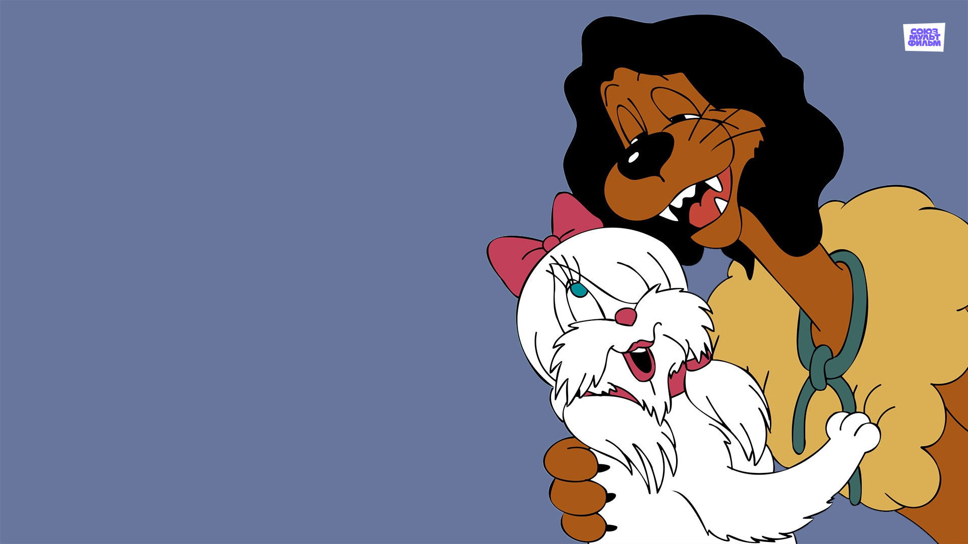 The Dog in Boots Background