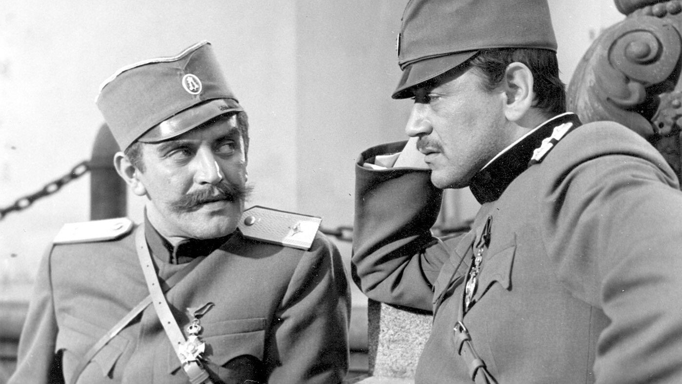 March on the River Drina Background