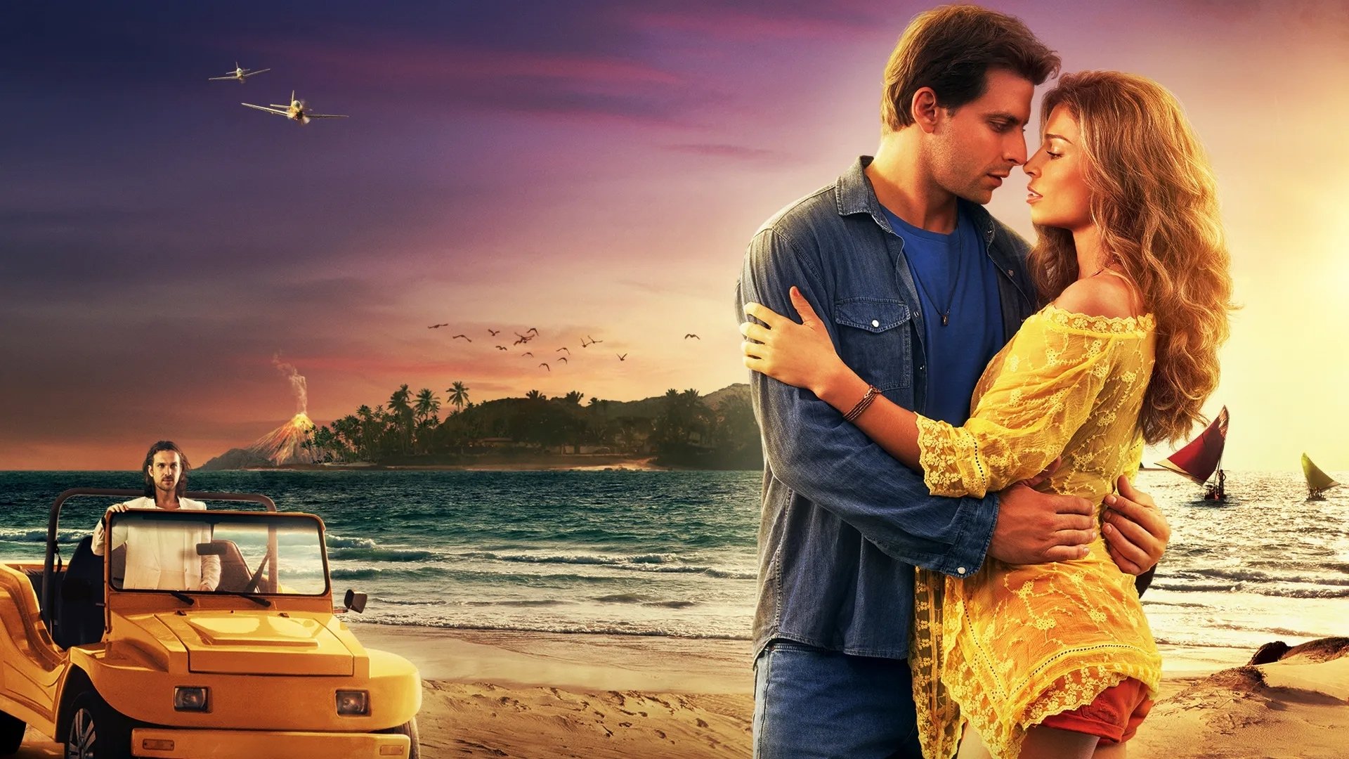 Caribbean Flower Background