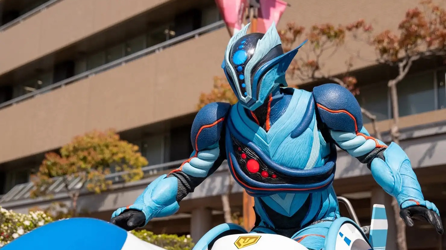 High-Speed Parahero Gand-D Background