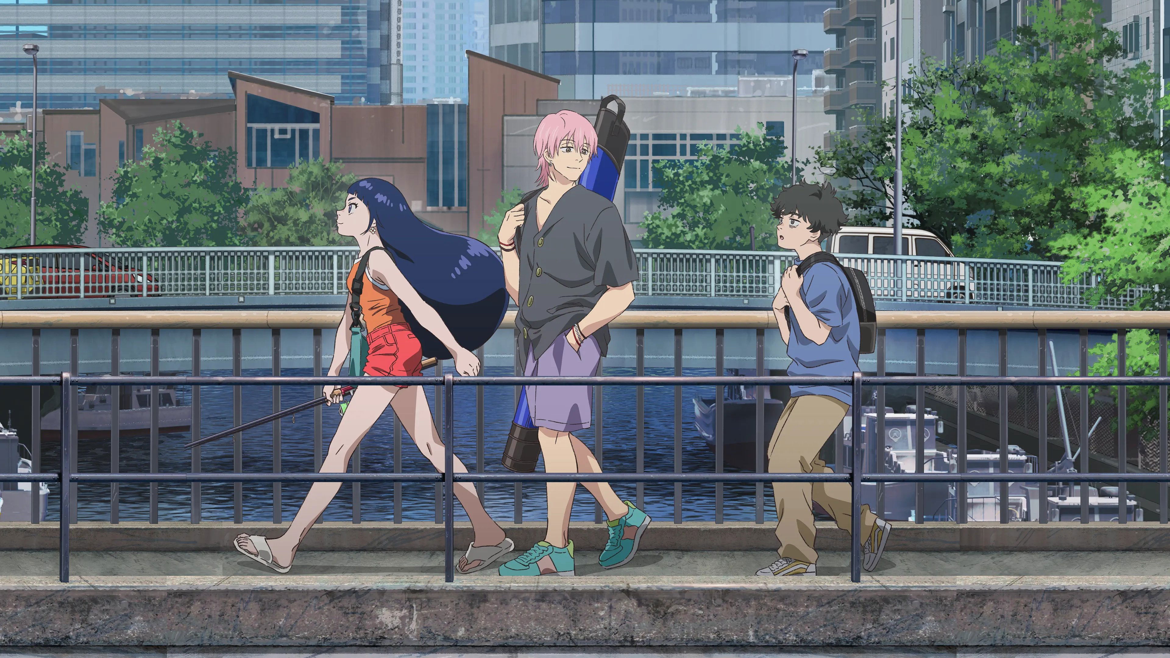 Negative Positive Angler Background