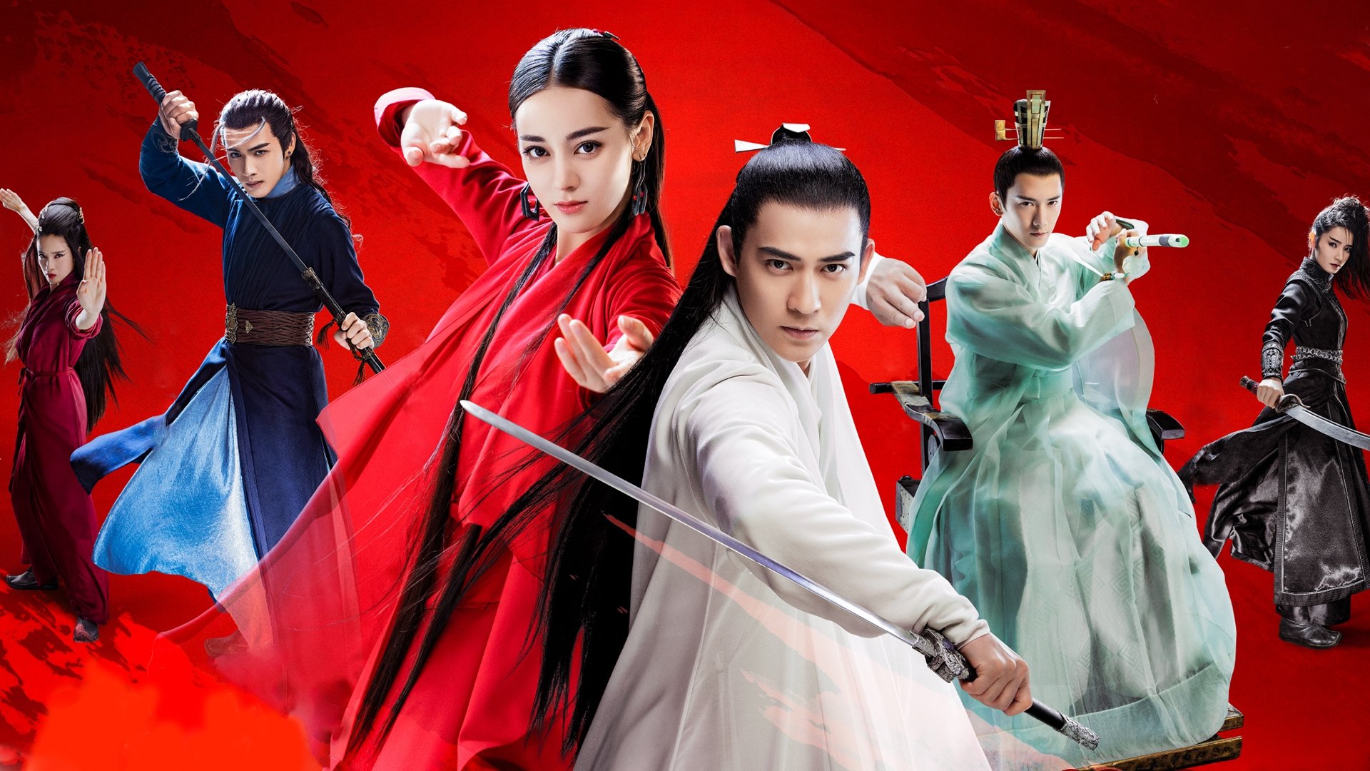 The Flame's Daughter Background