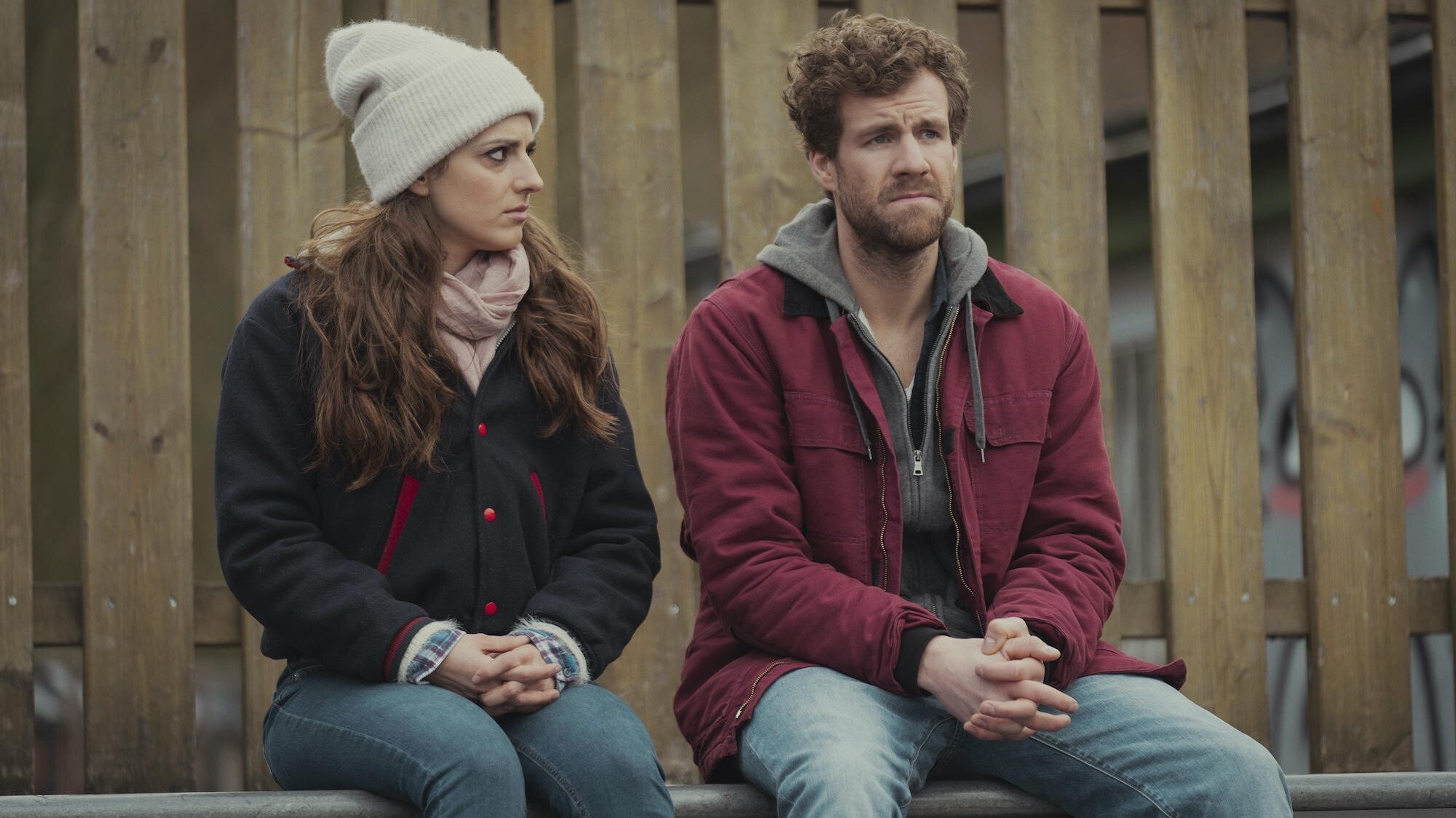 Over Christmas Background