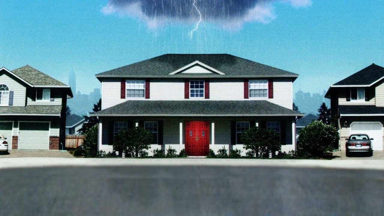 Red Doors Background