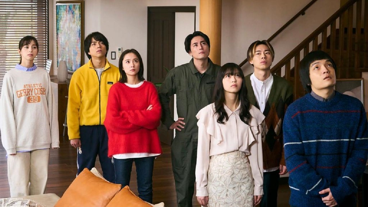 In a Closed Snowy Mountain Villa Background