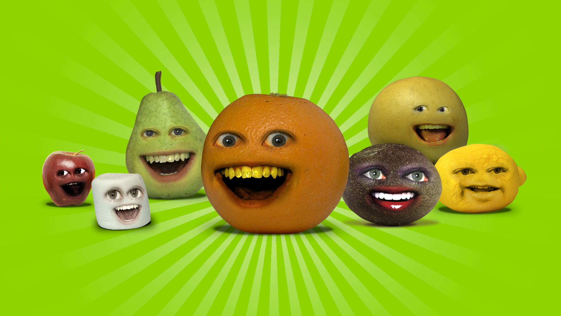 The Annoying Orange Background