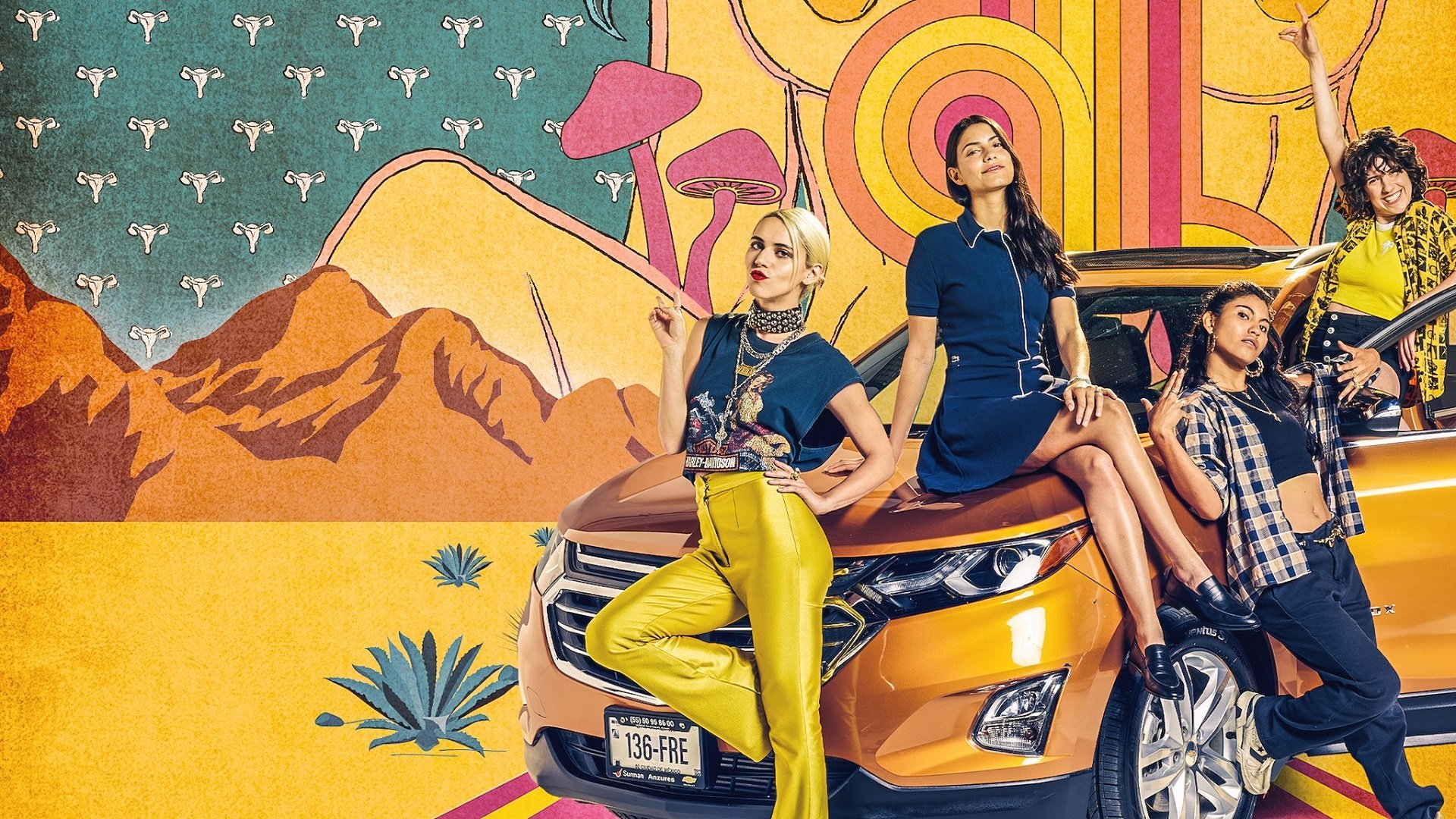 Desenfrenadas Background