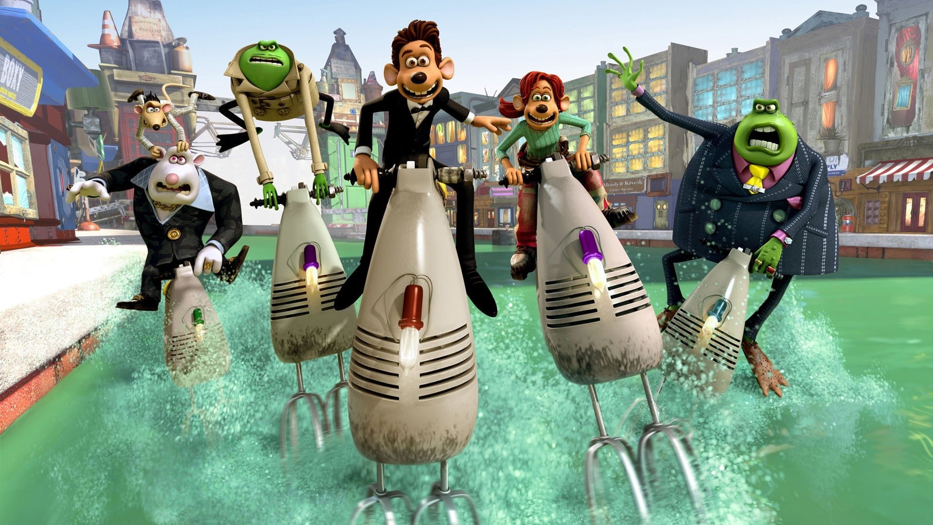 Flushed Away Background