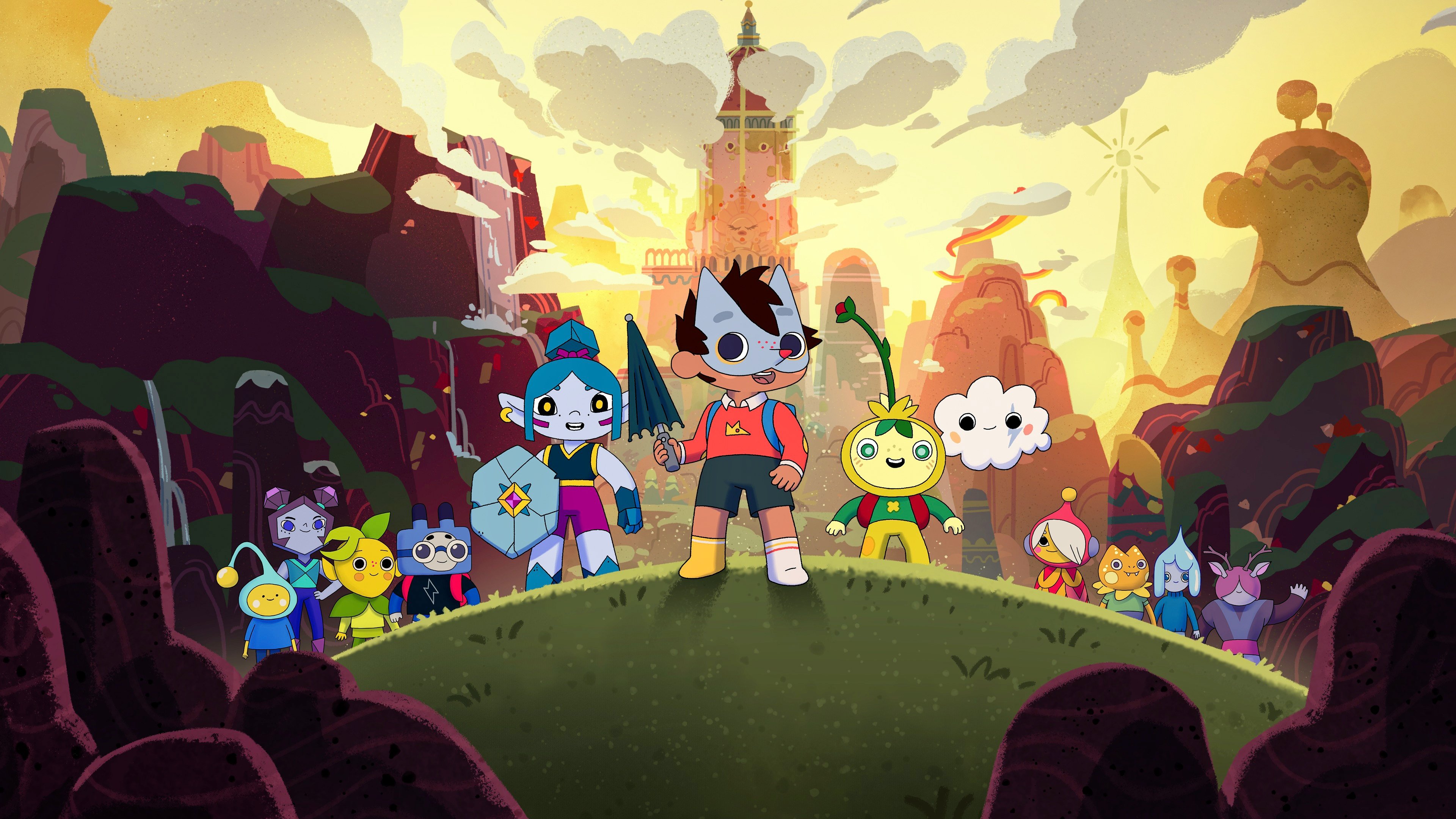 Wolfboy and the Everything Factory Background