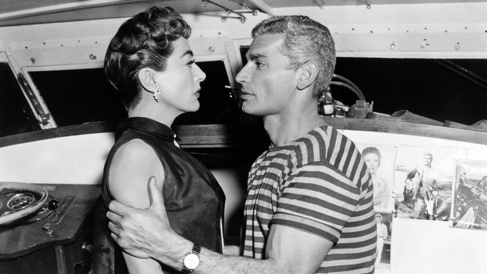 Female on the Beach Background