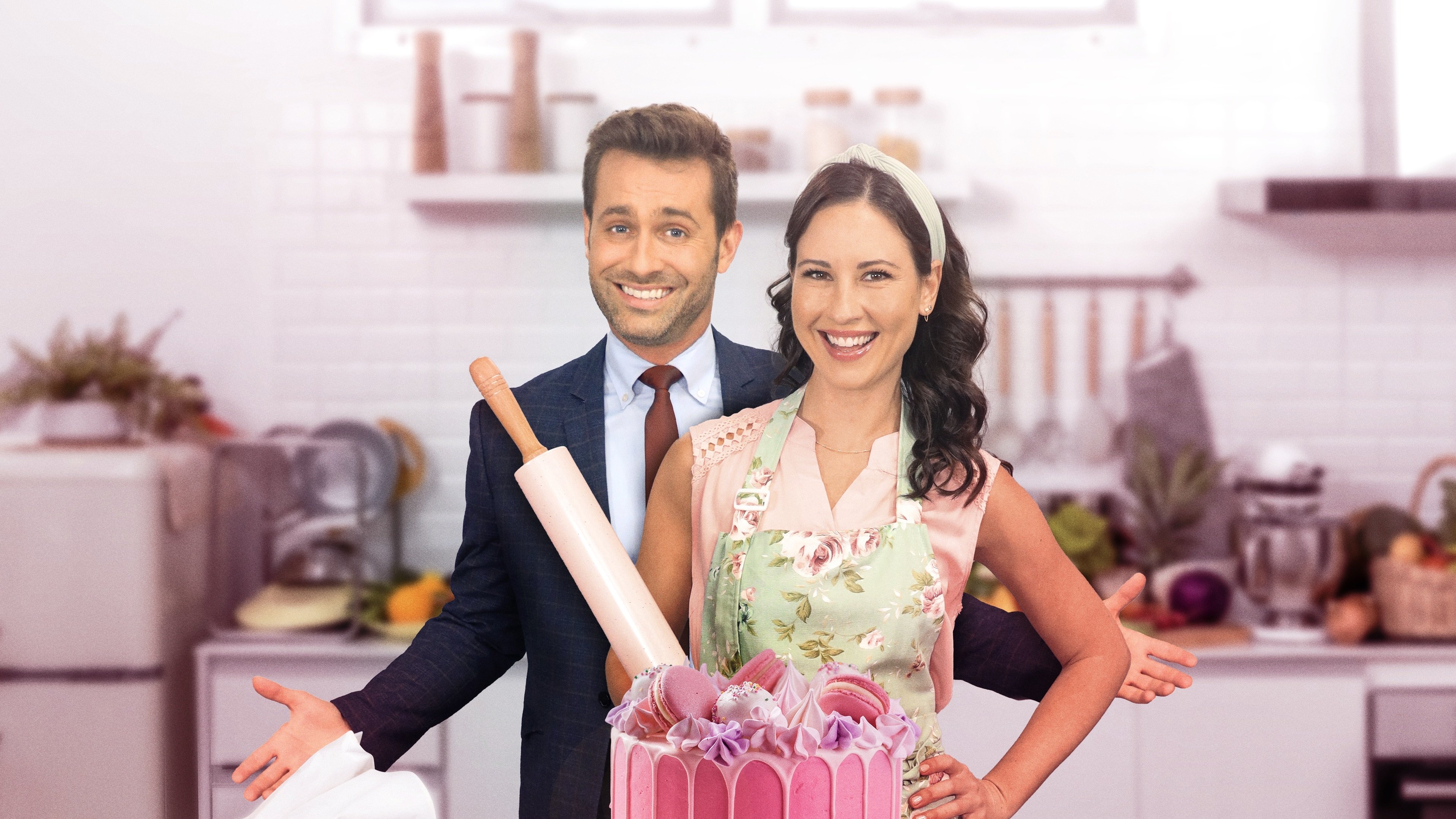 Baked with a Kiss Background