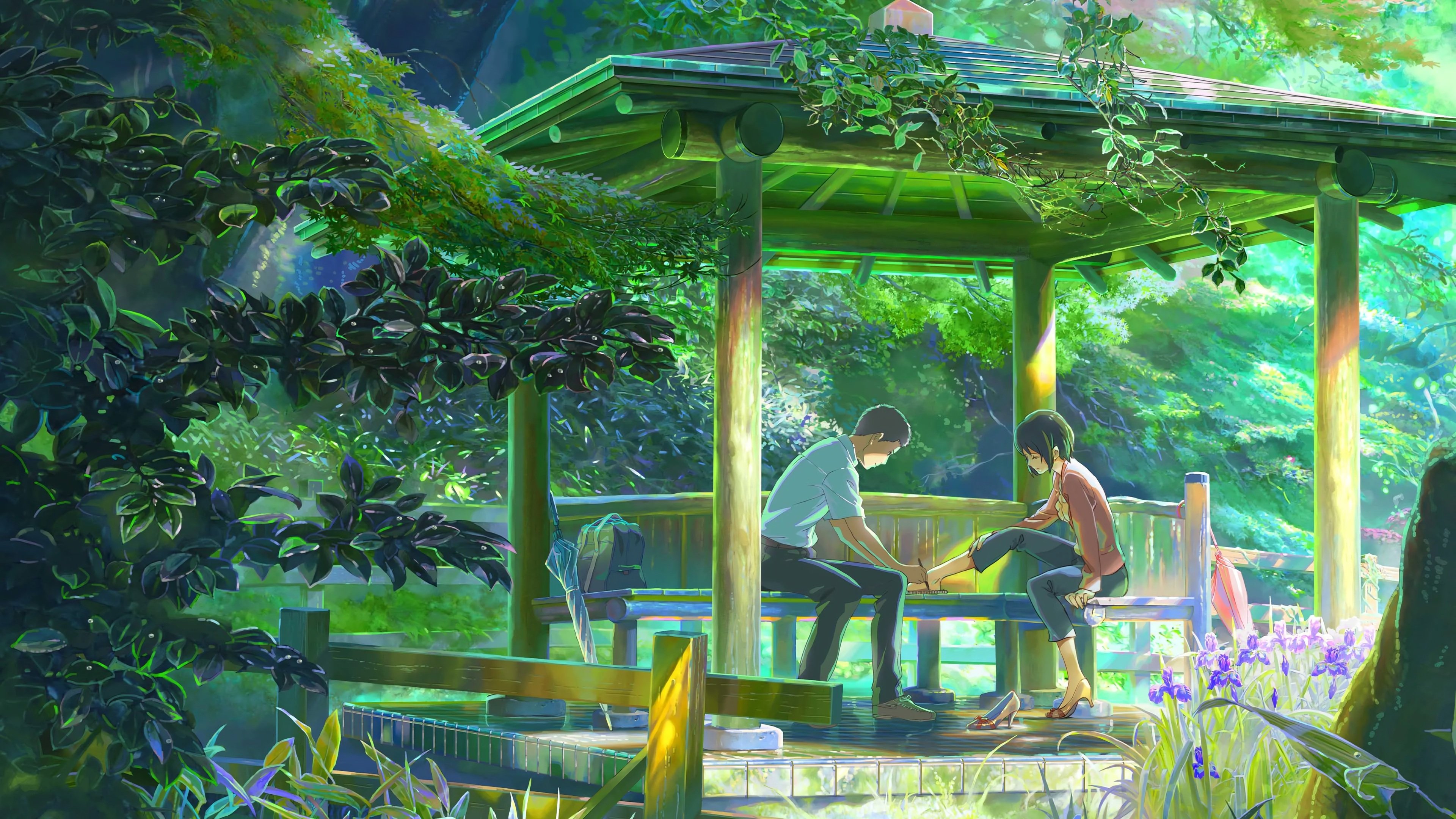 The Garden of Words Background