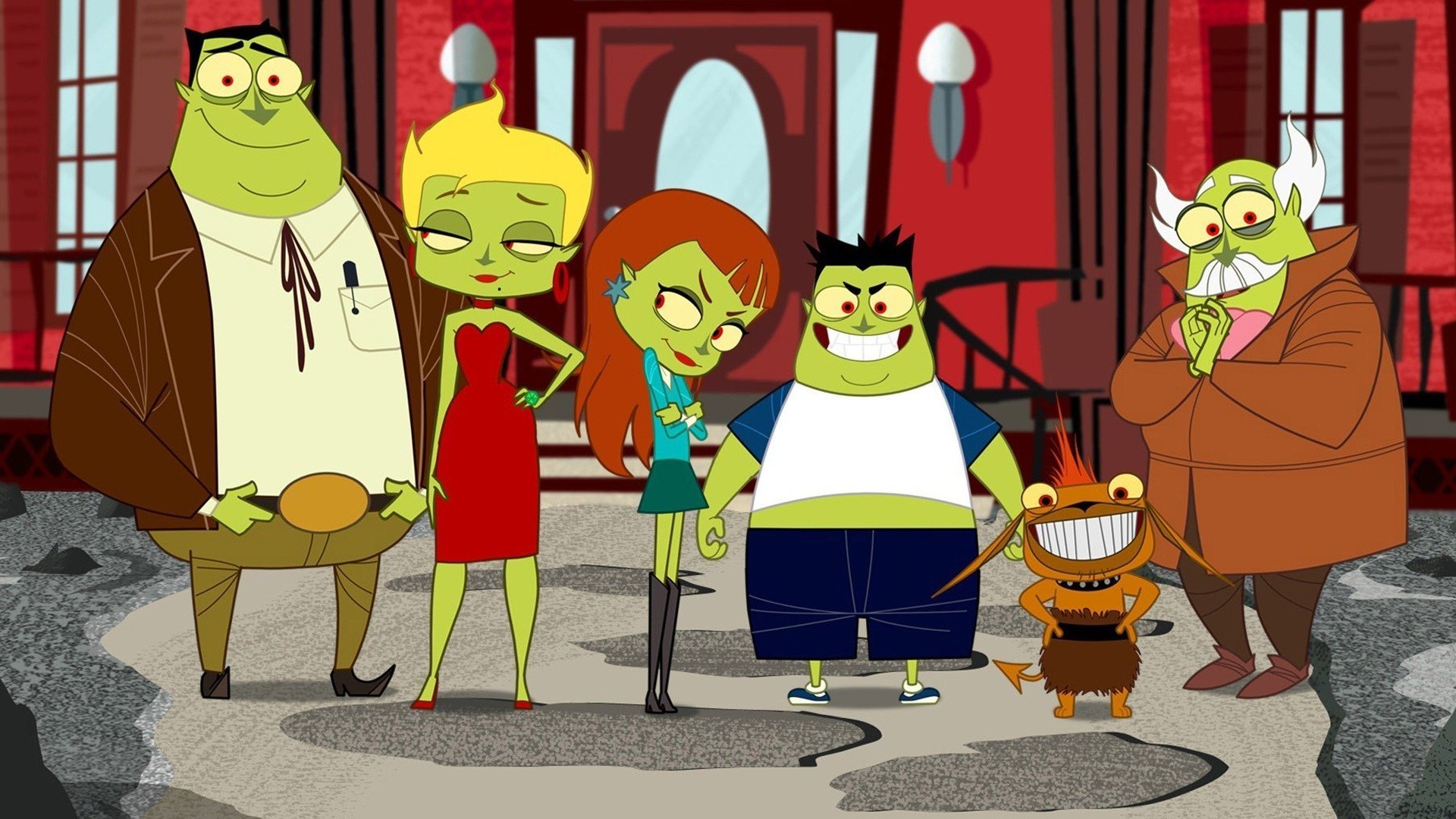 Neighbors from Hell Background