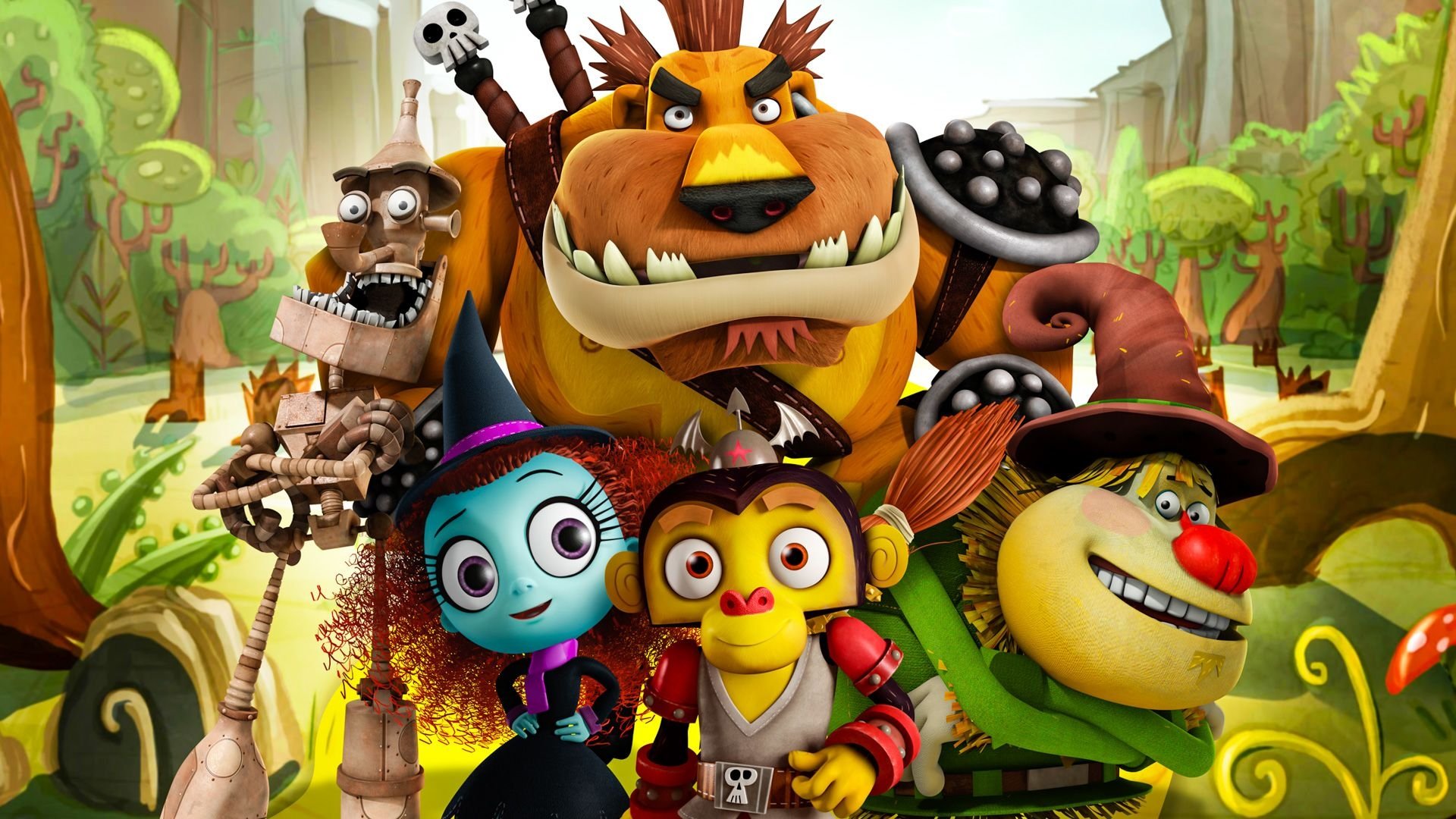 Wicked Flying Monkeys Background