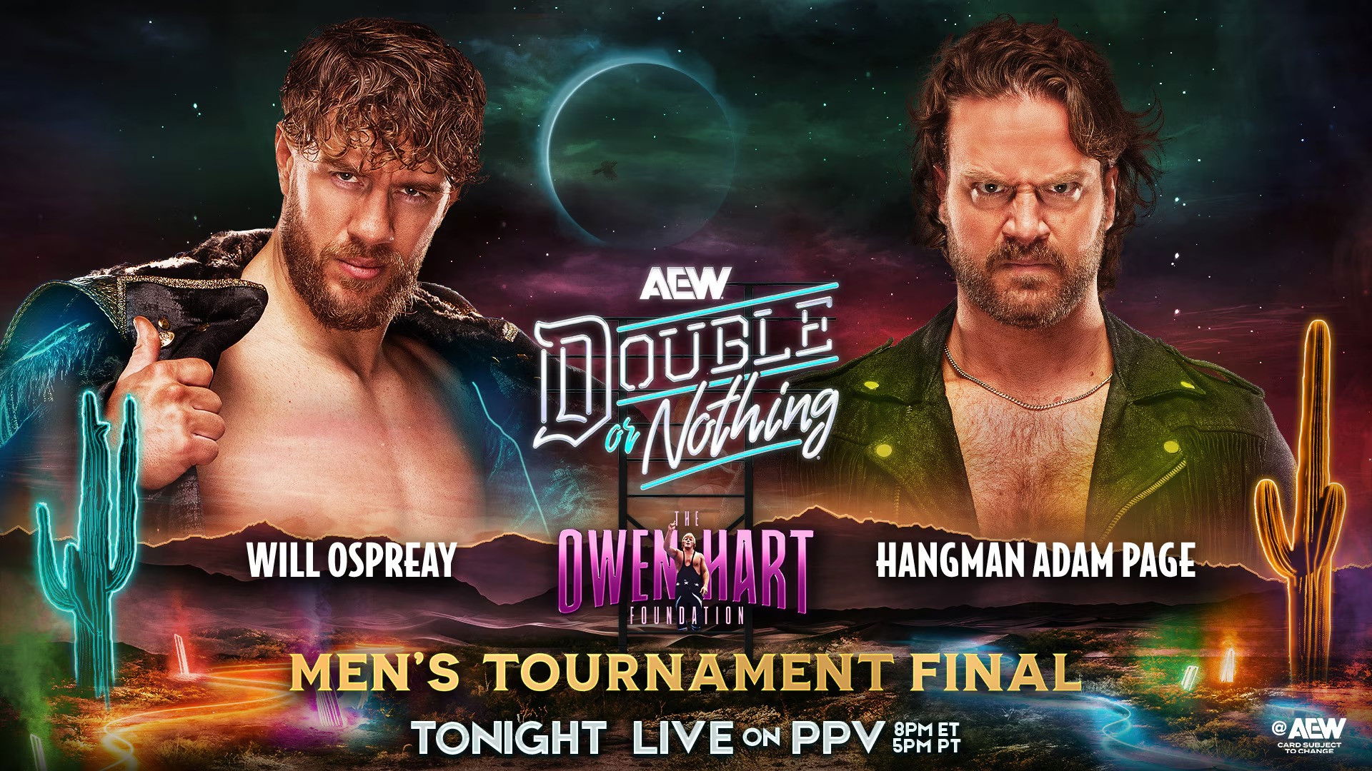 AEW Double or Nothing 2025 Background