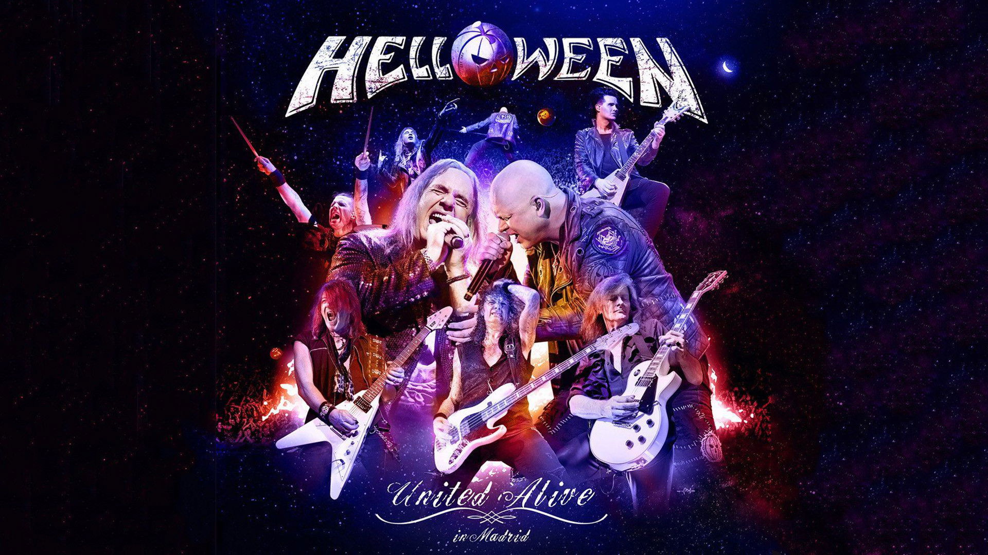 Helloween: United Alive in Madrid Background