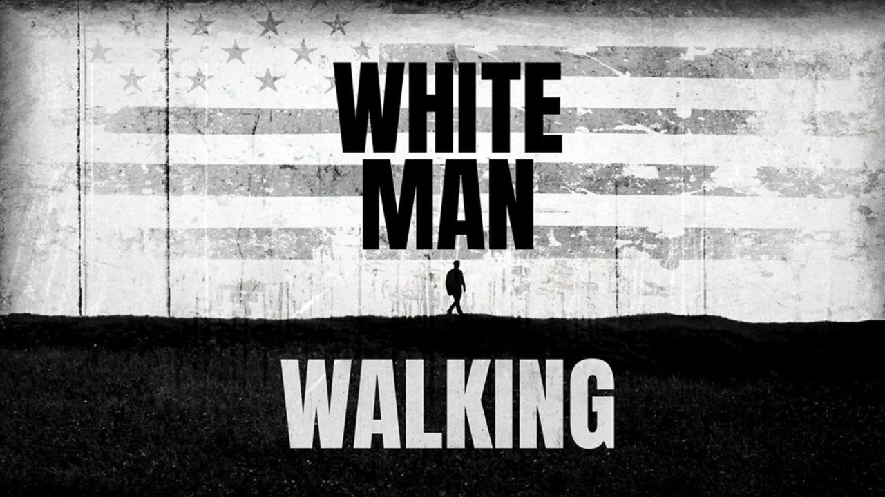 White Man Walking Background