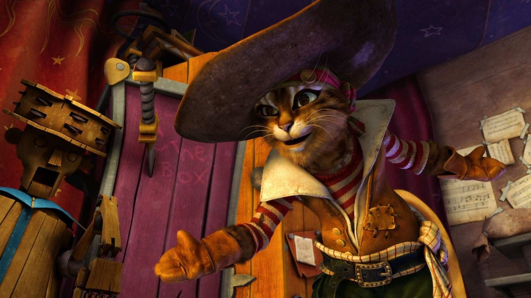 The True Story of Puss 'n Boots Background