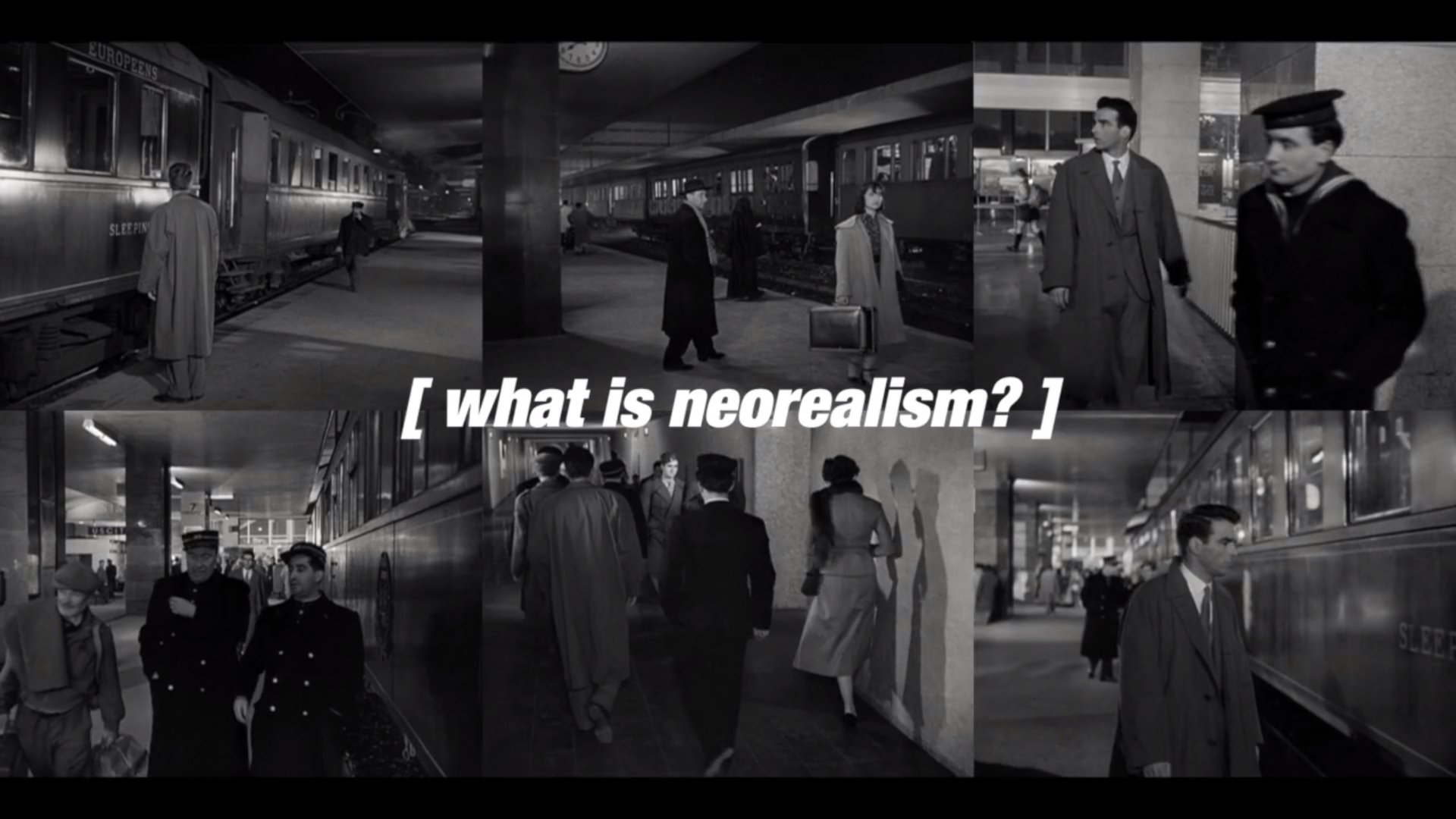 What Is Neorealism? Background