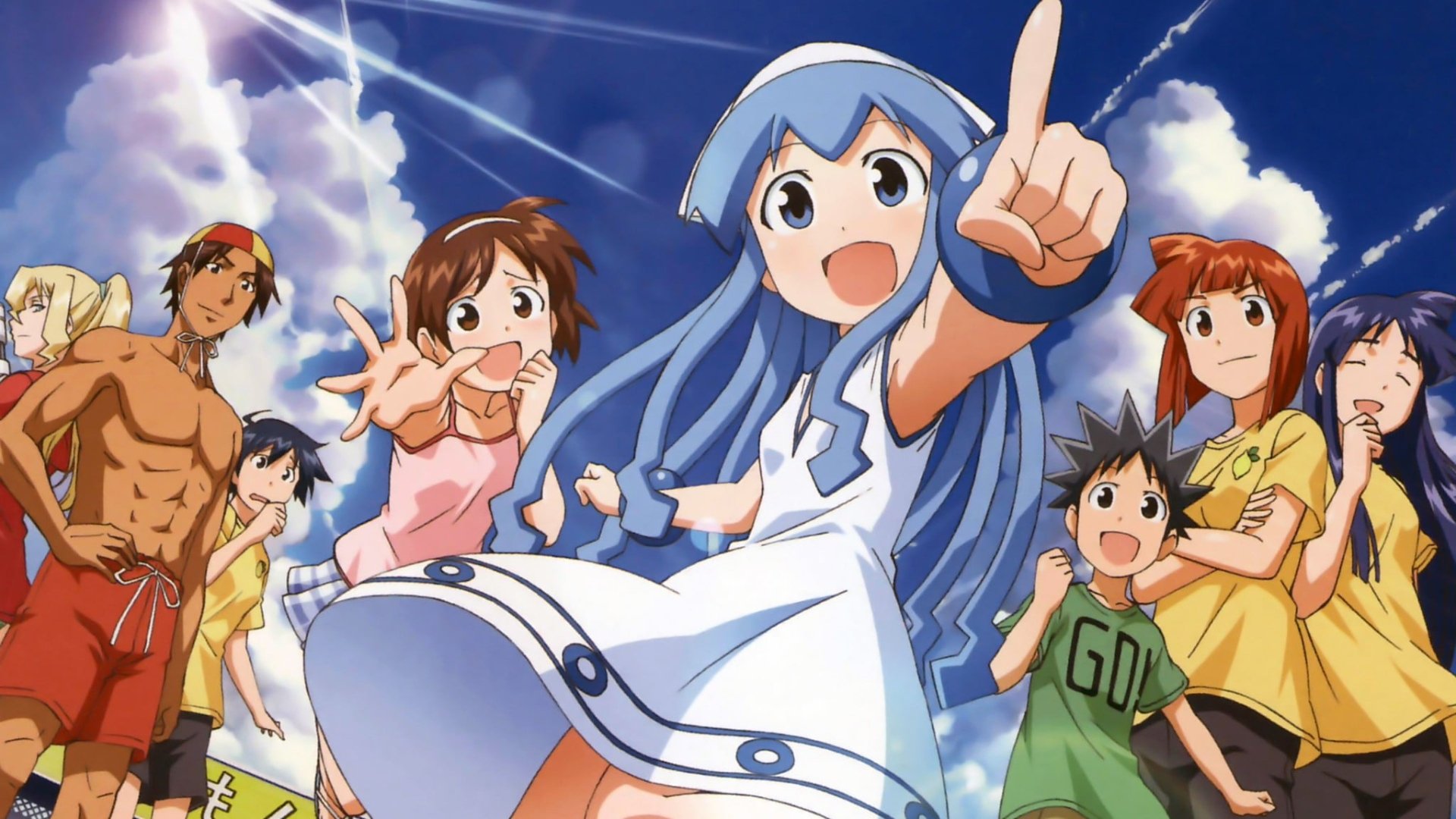 Squid Girl Background