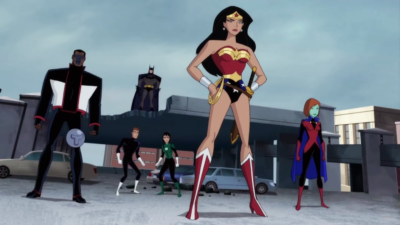 Justice League vs. the Fatal Five Background