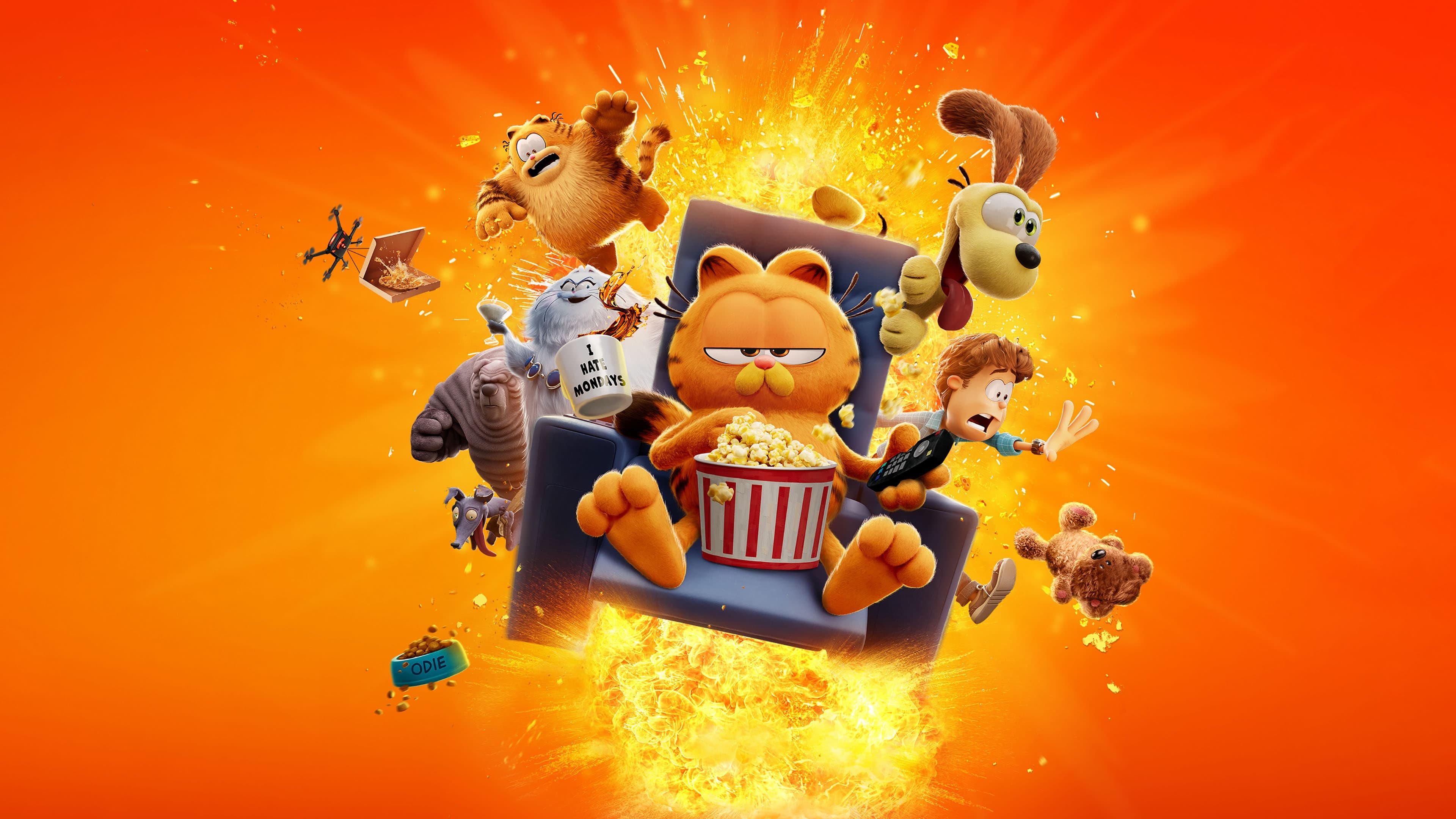 The Garfield Movie Background