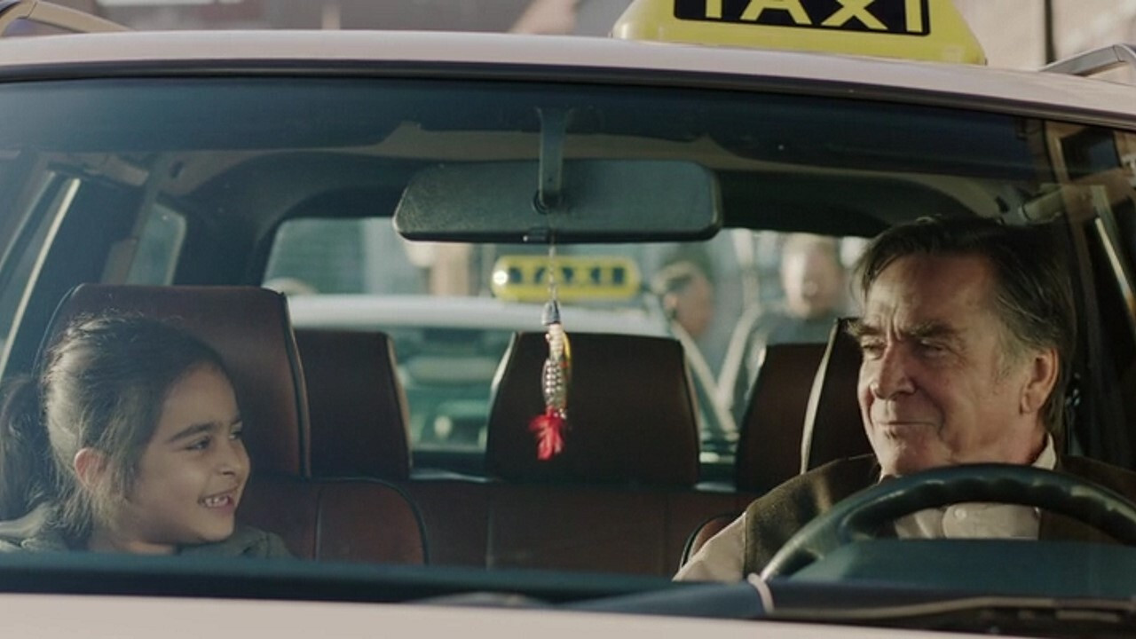 Three Quarter Moon Background