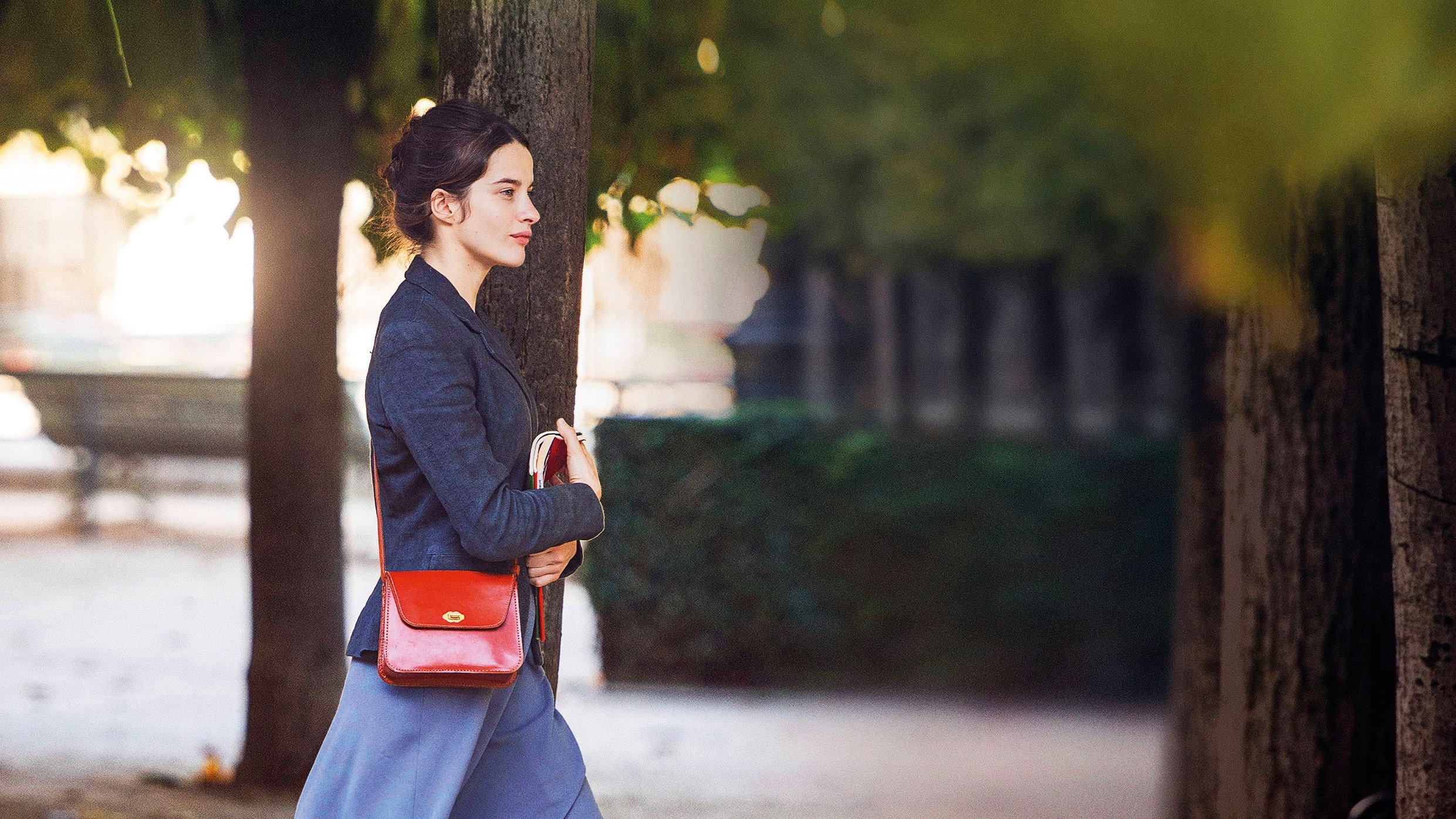 A Radiant Girl Background