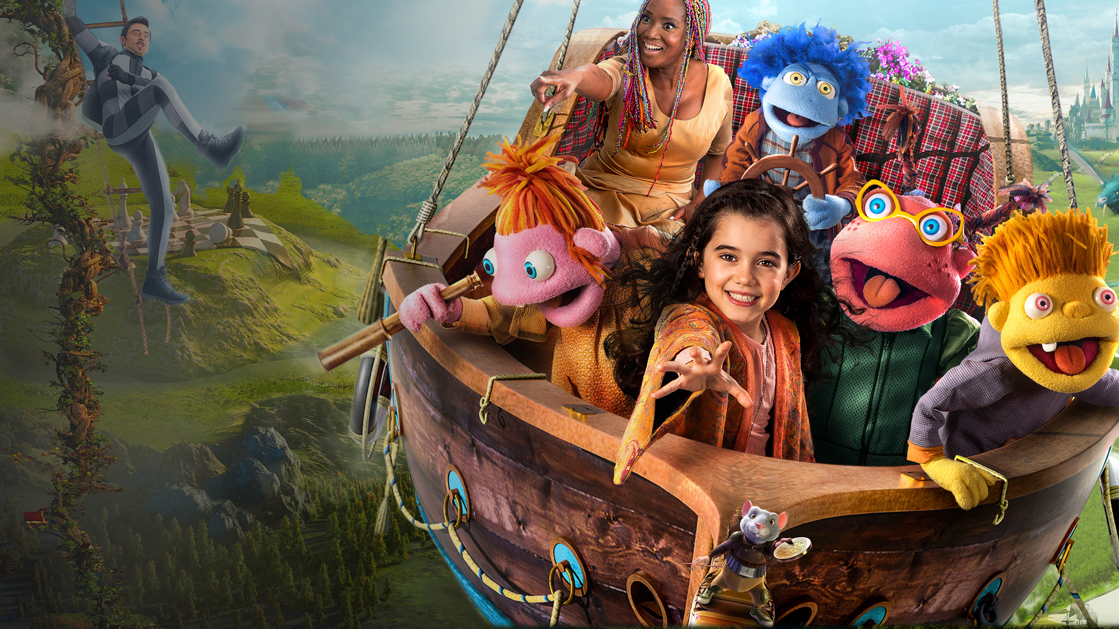 La gran aventura de los Lunnis y el libro mágico Background