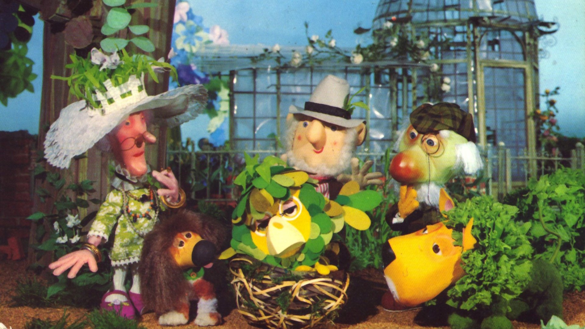 The Herbs Background