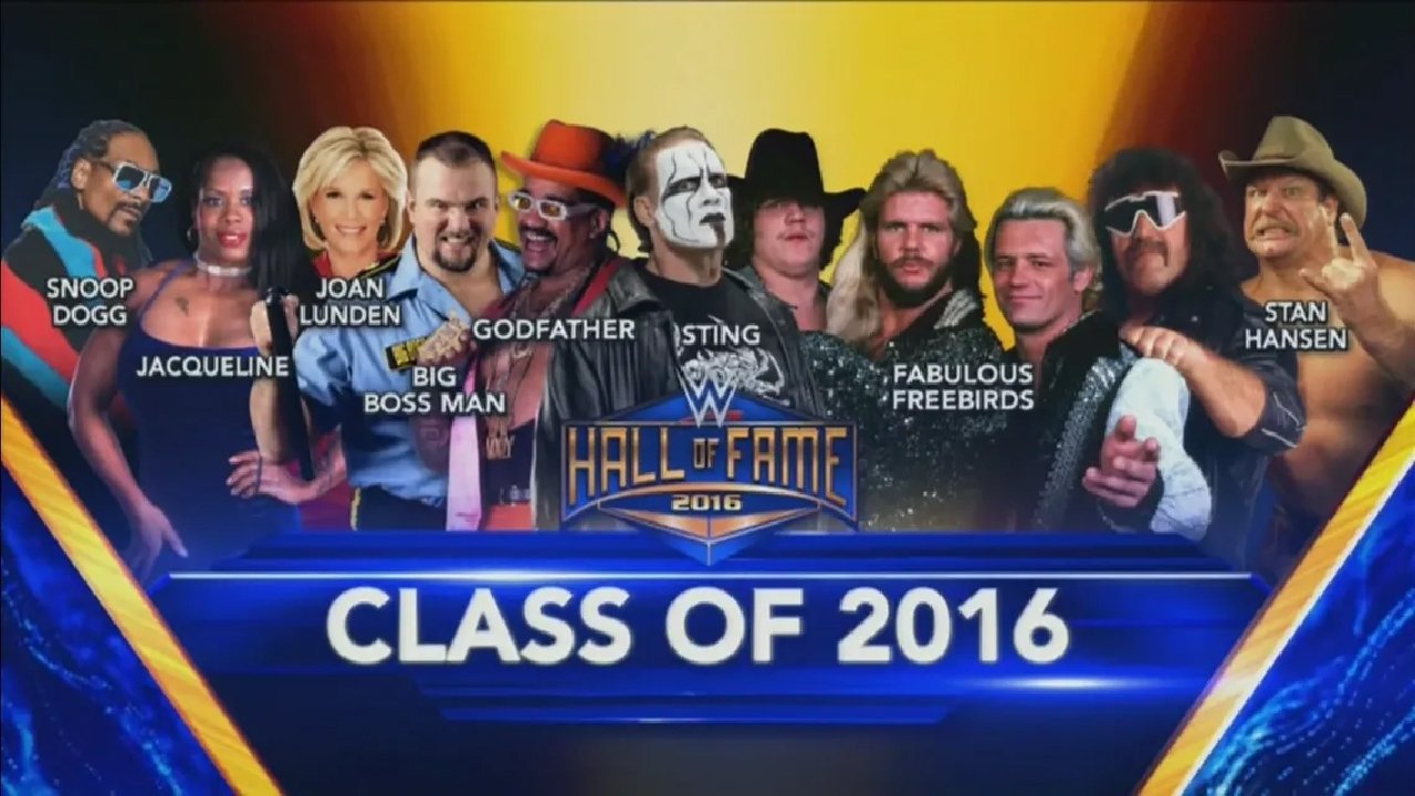 WWE Hall of Fame 2016 Background
