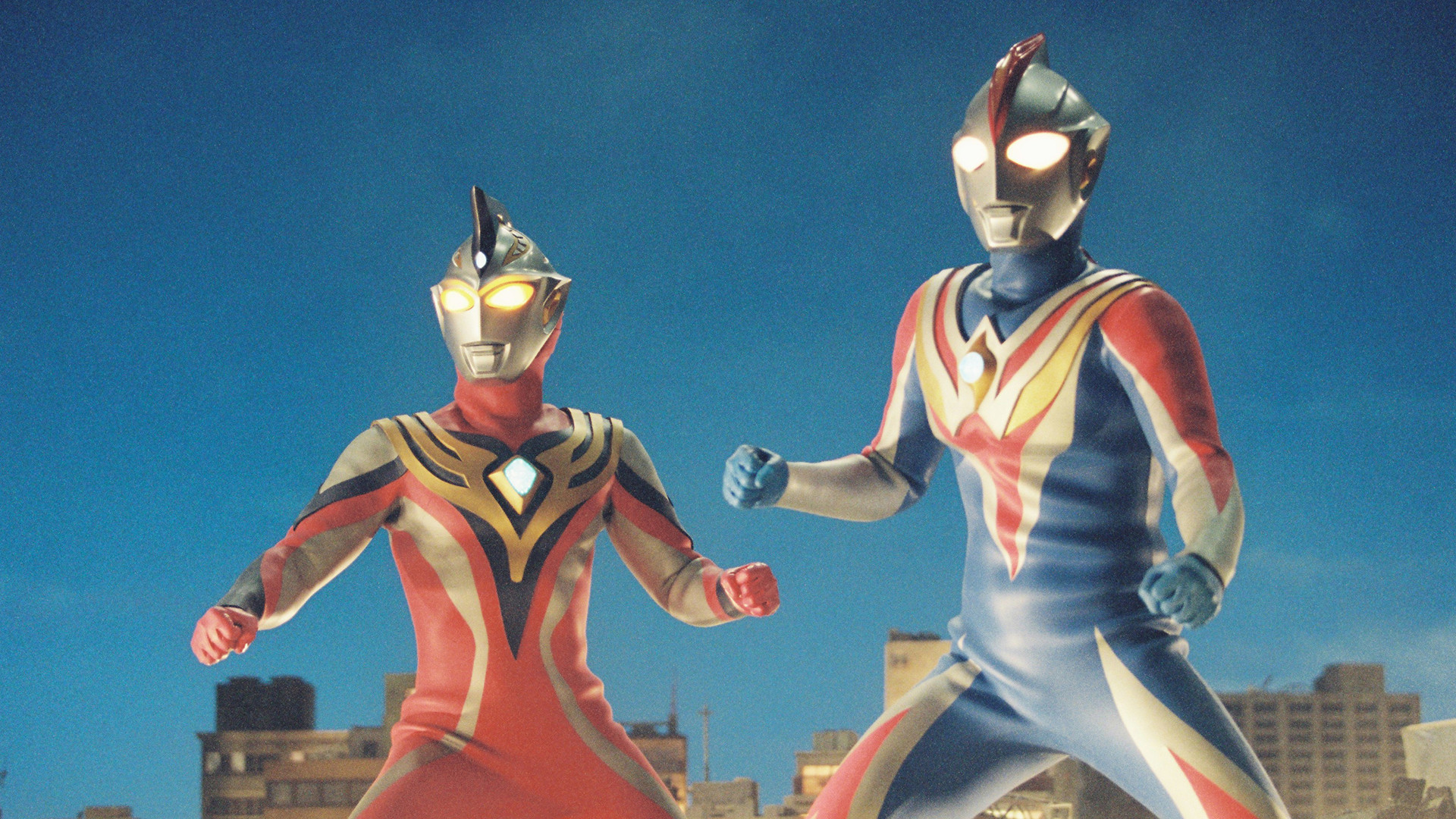Ultraman Cosmos vs. Ultraman Justice: The Final Battle Background