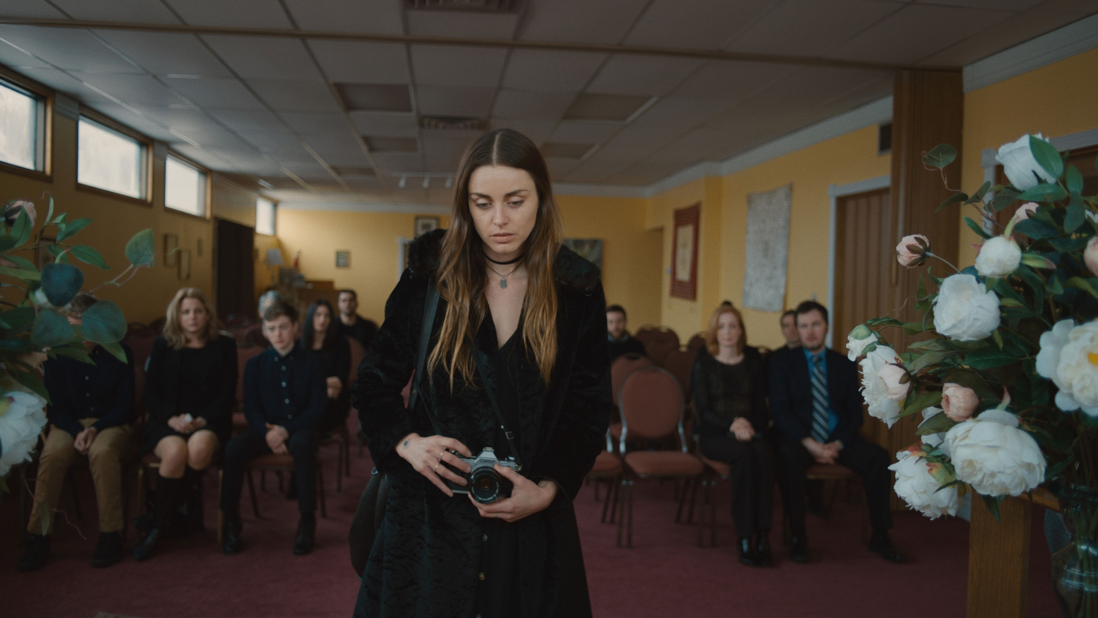 Little Grey Bubbles Background