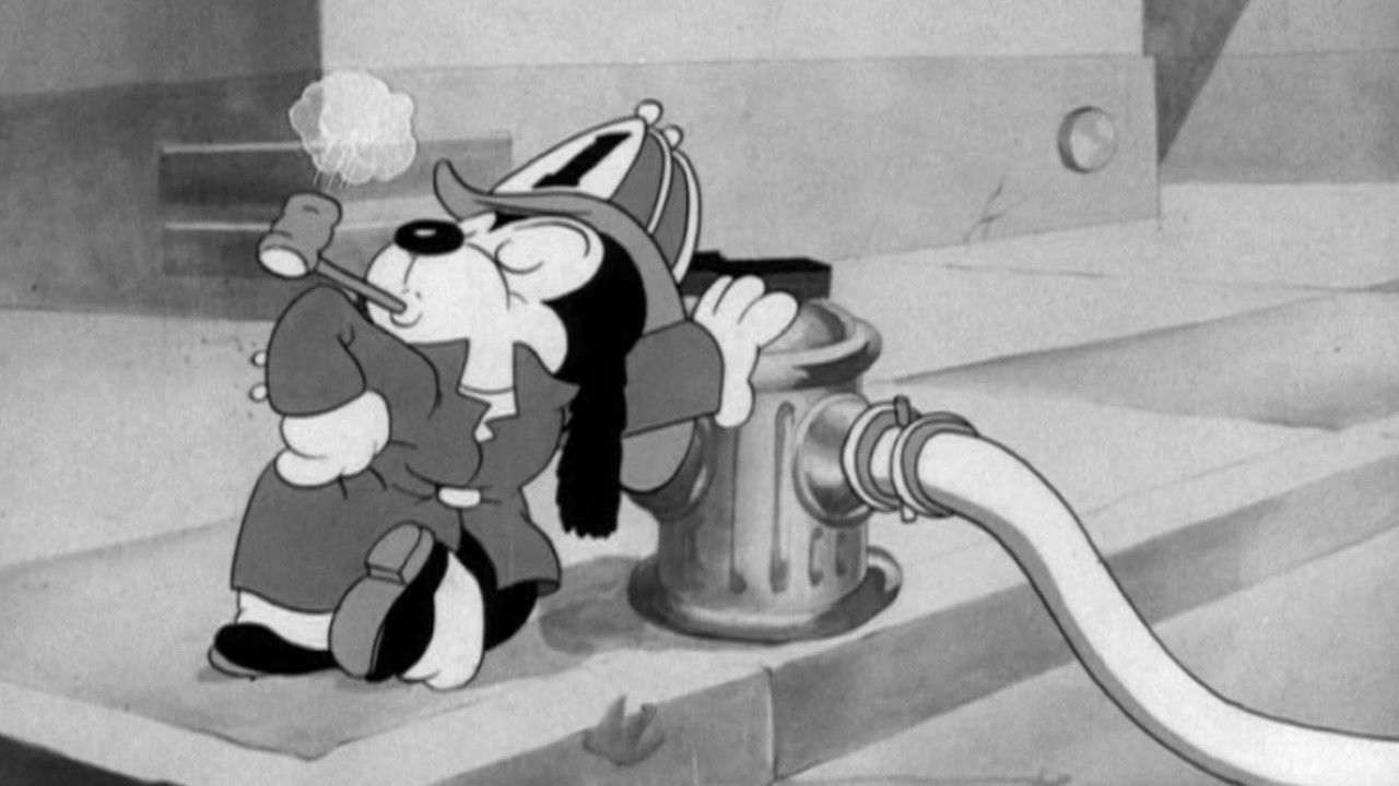 Porky the Fireman Background