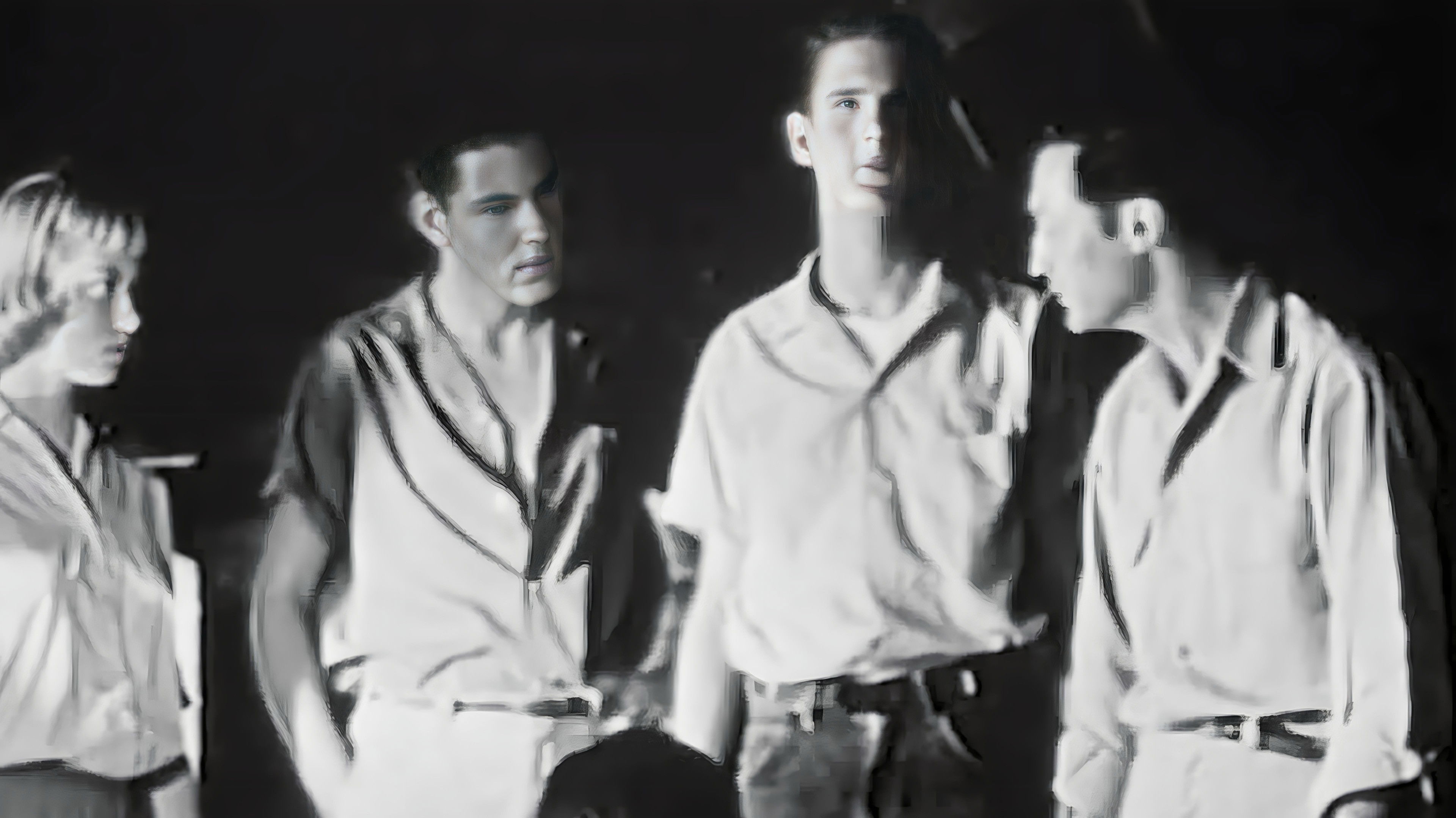 Teenagers Battle the Thing Background