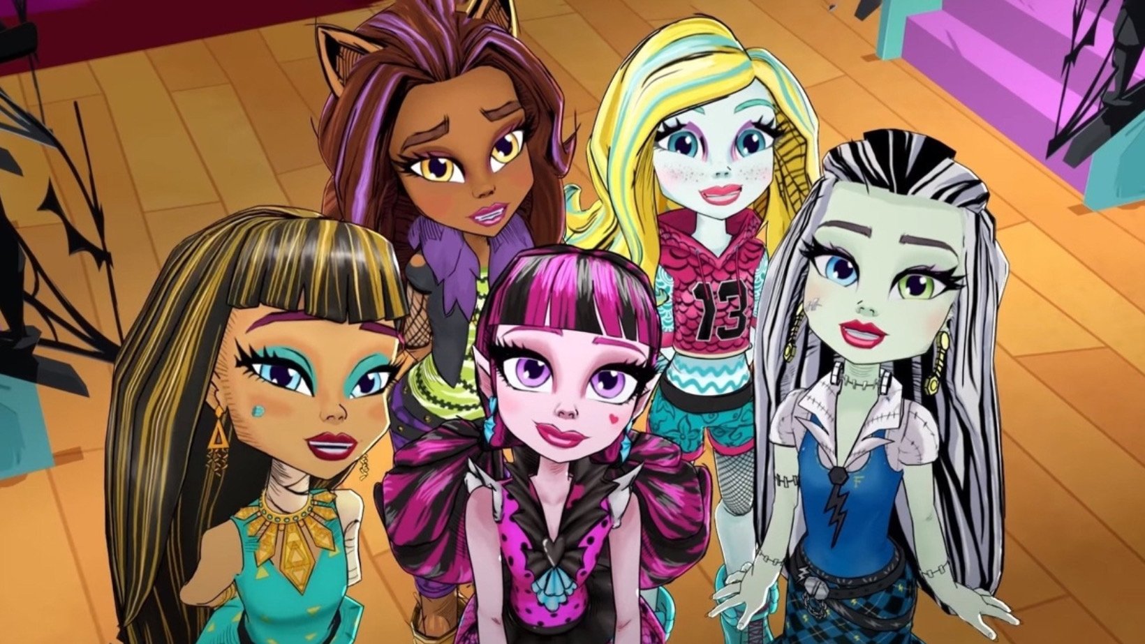 Monster High: Adventures of the Ghoul Squad Background