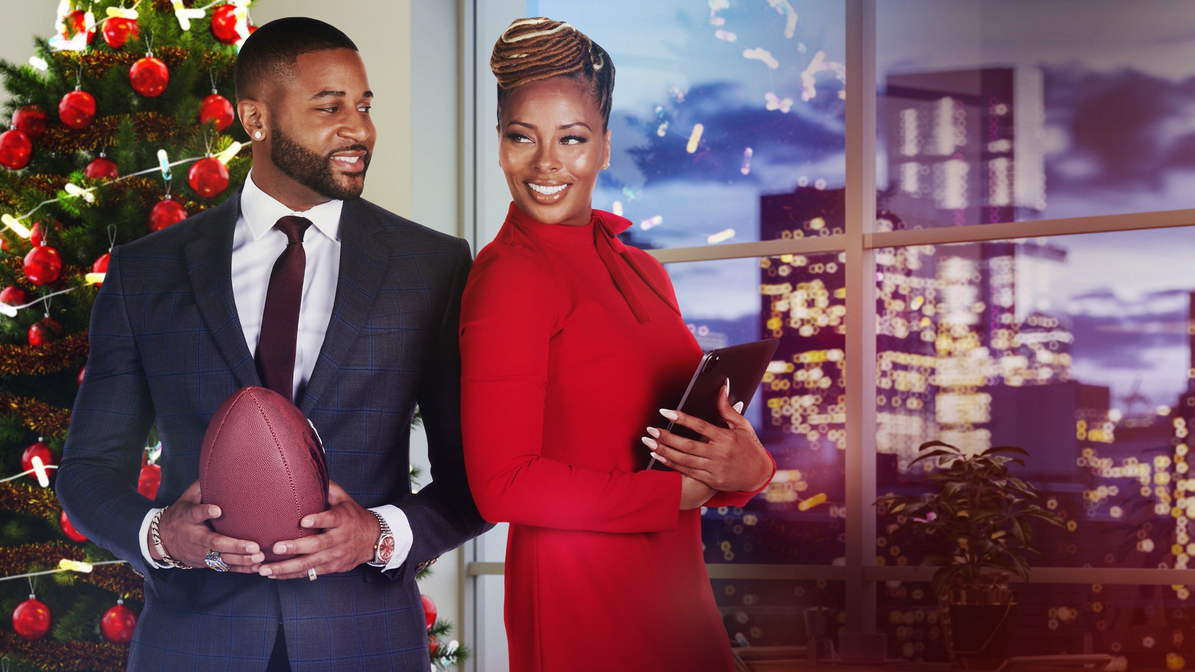 A Christmas Fumble Background