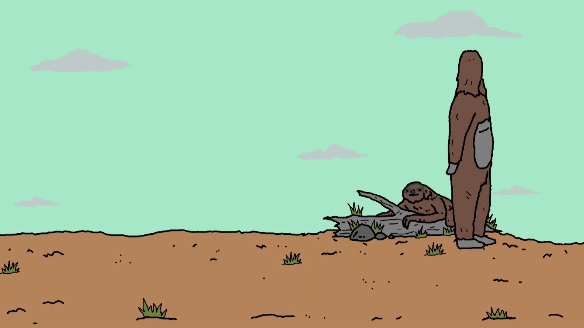 Sassy the Sasquatch Background